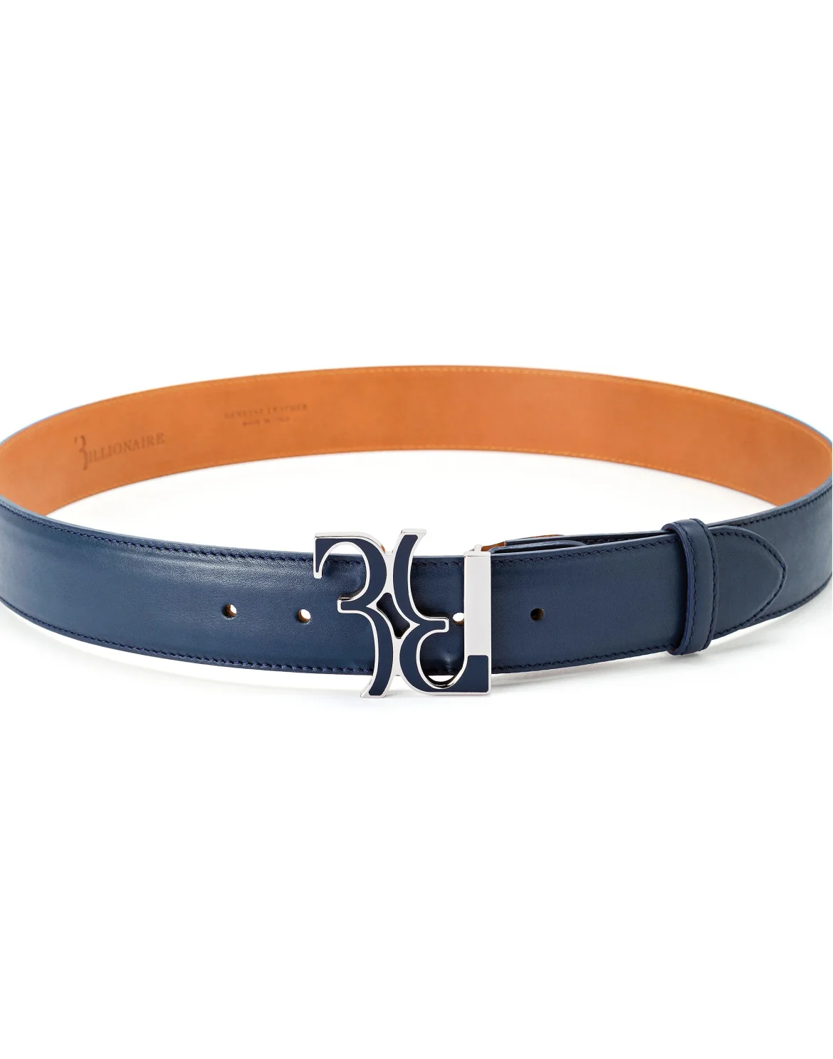 Leather Belts "Austin", цвет: Синий