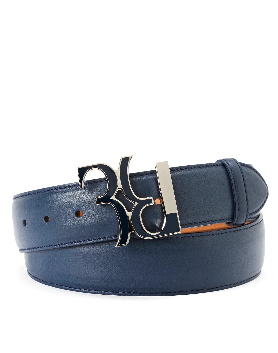 Leather Belts "Austin", цвет: Синий
