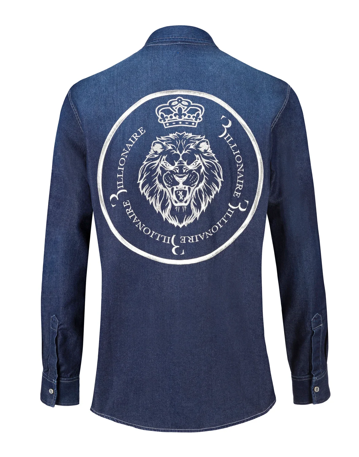 Denim Shirt Ls "Ivan", цвет: Синий