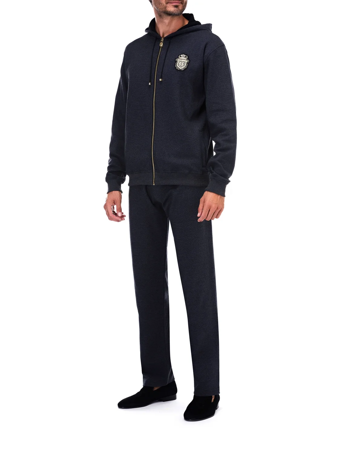 Hoodie/Trousers "Poseidon -T", цвет: Черный