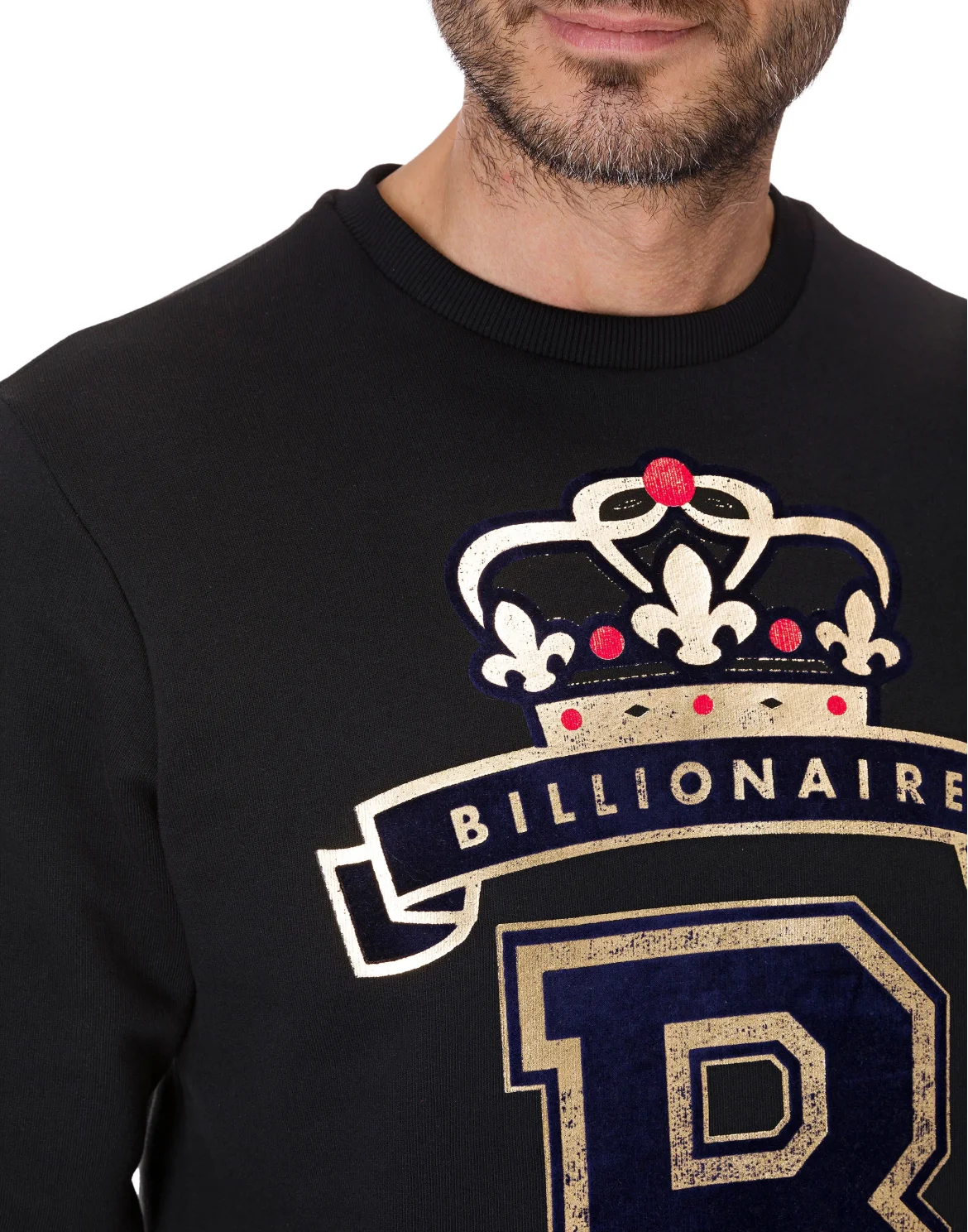 Sweatshirt LS "Robbie", цвет: Черный