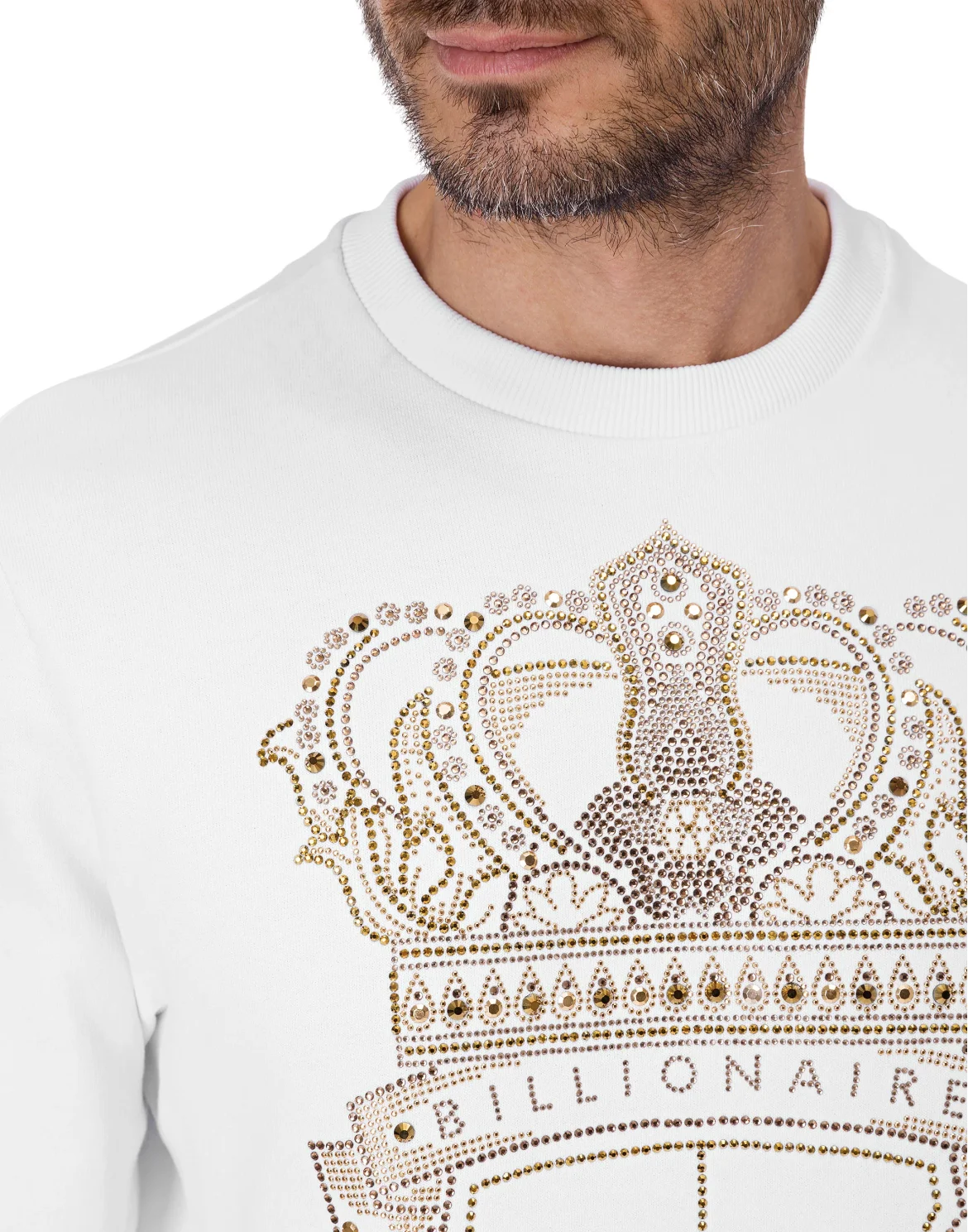 Sweatshirt LS "Kingham", цвет: Белый