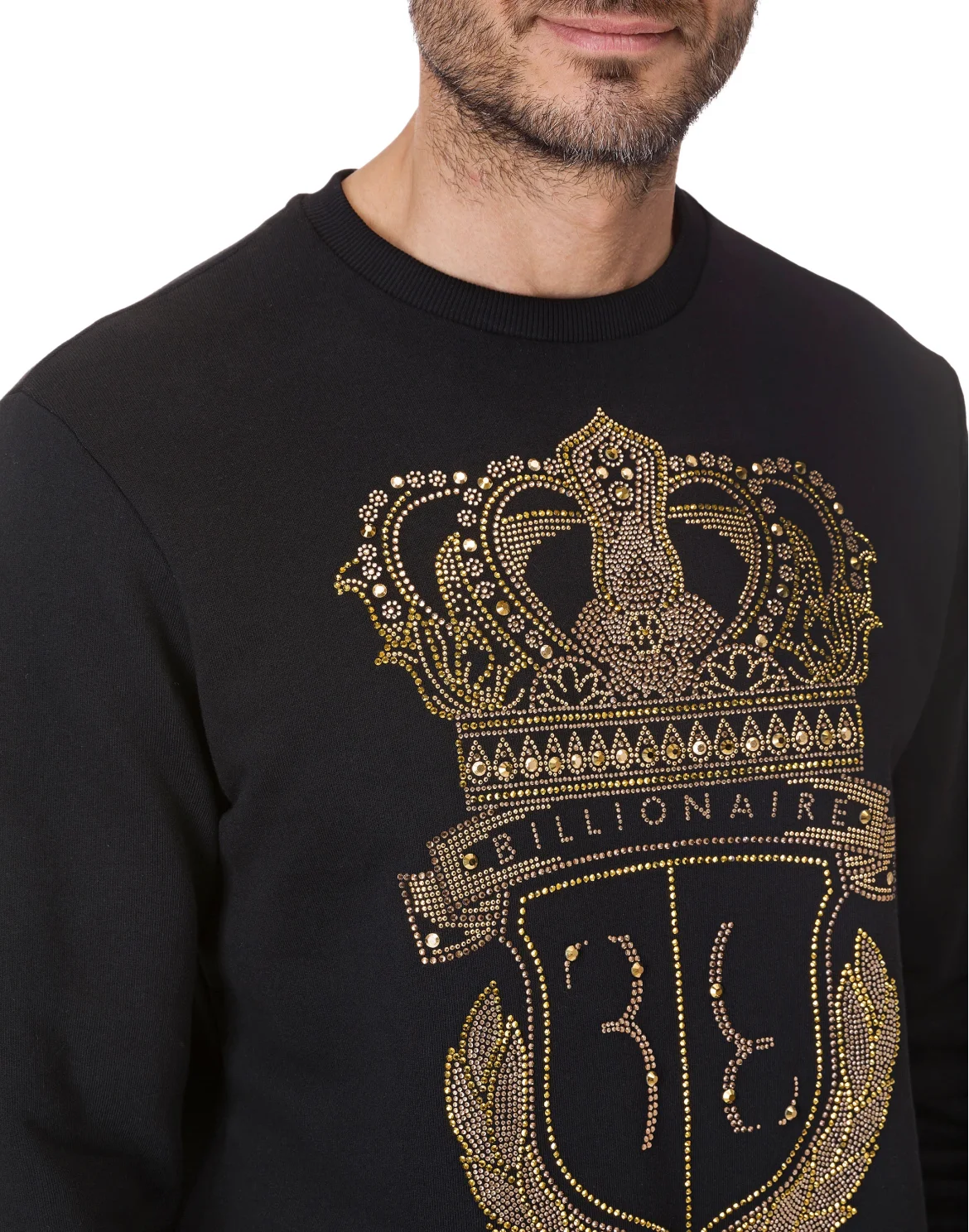 Sweatshirt LS "Kingham", цвет: Черный