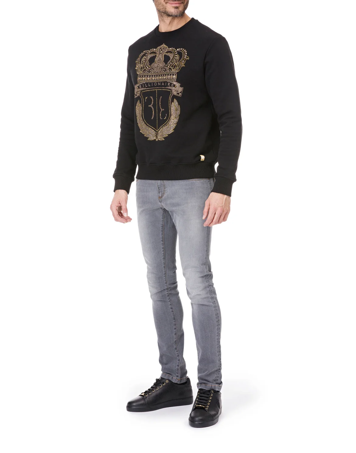Sweatshirt LS "Kingham", цвет: Черный