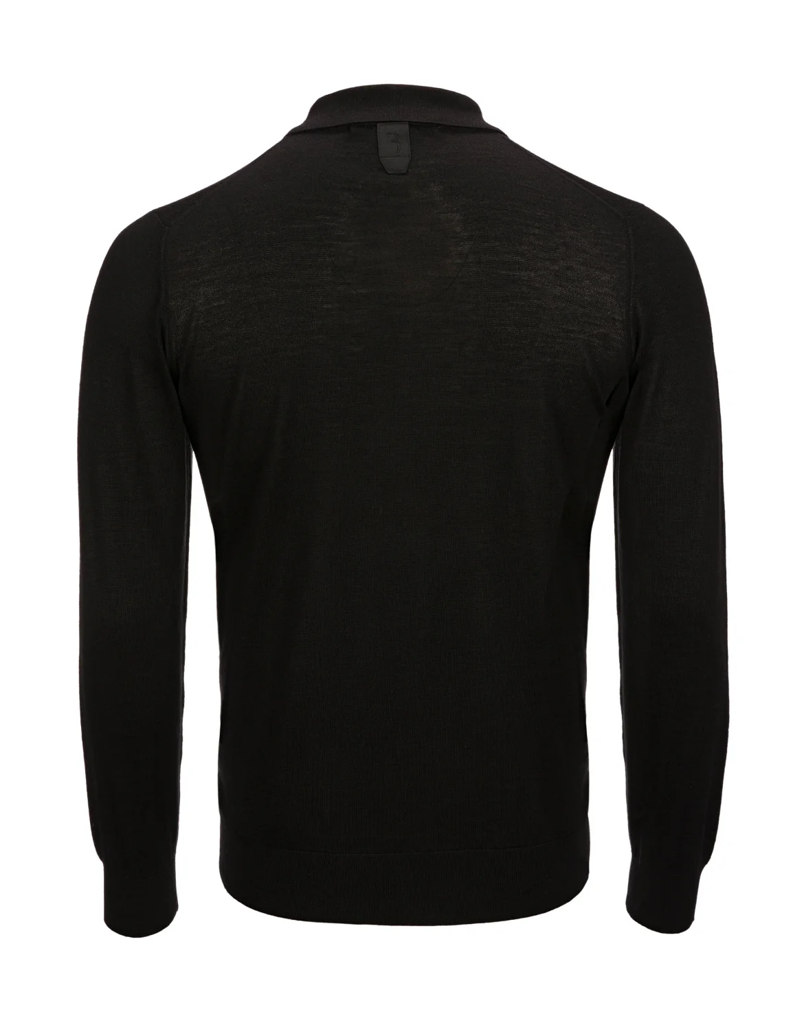 Pullover Polo-Neck LS "Cross", цвет: Черный