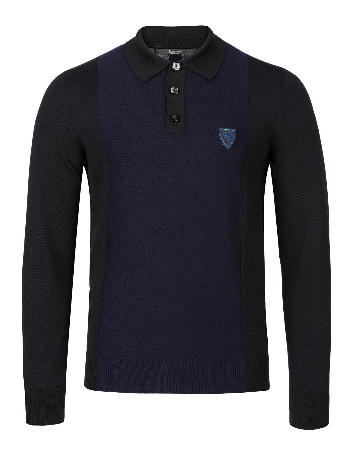 Pullover Polo-Neck LS "Romanov", цвет: Синий