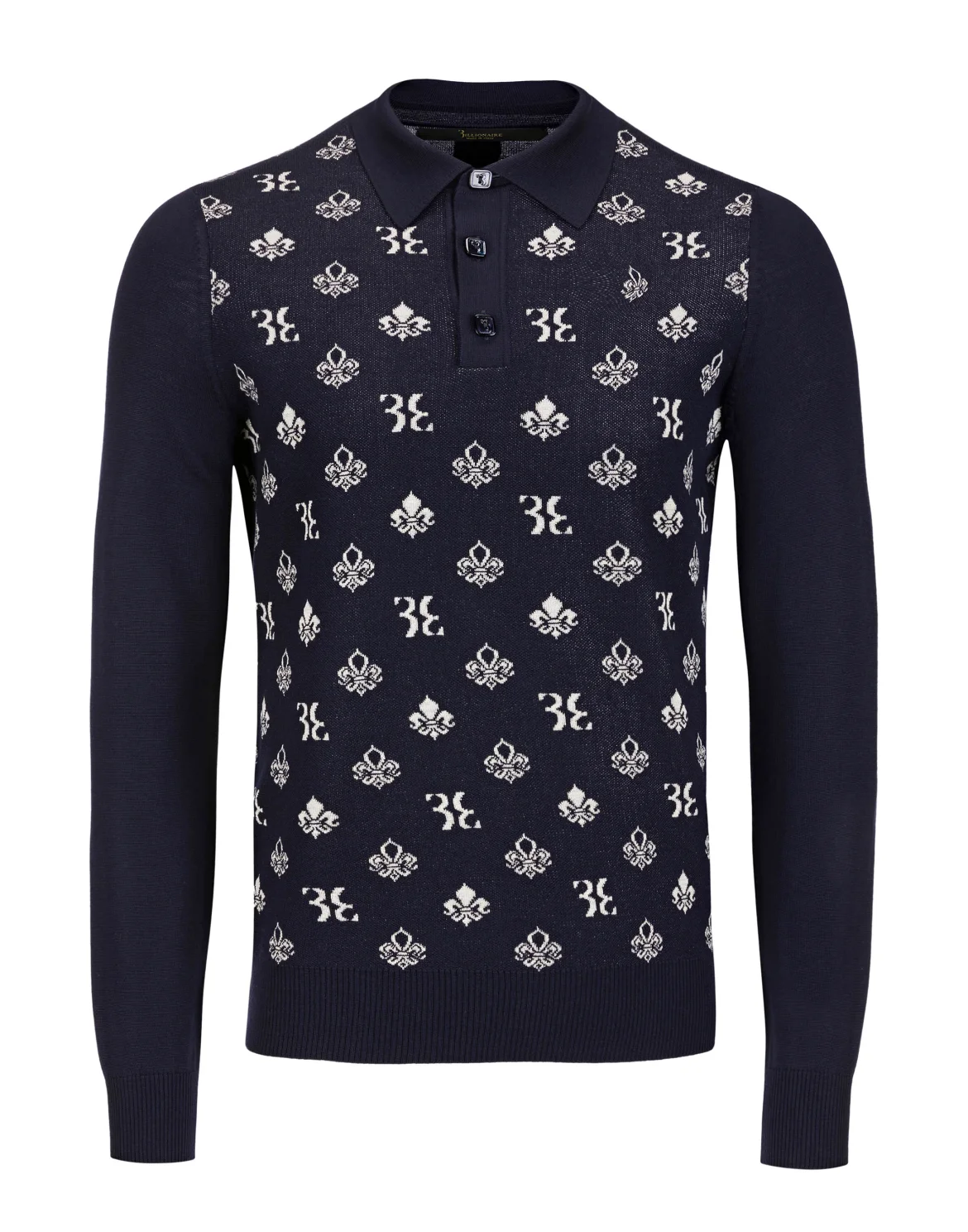 Pullover Polo-Neck LS "Otto", цвет: Синий