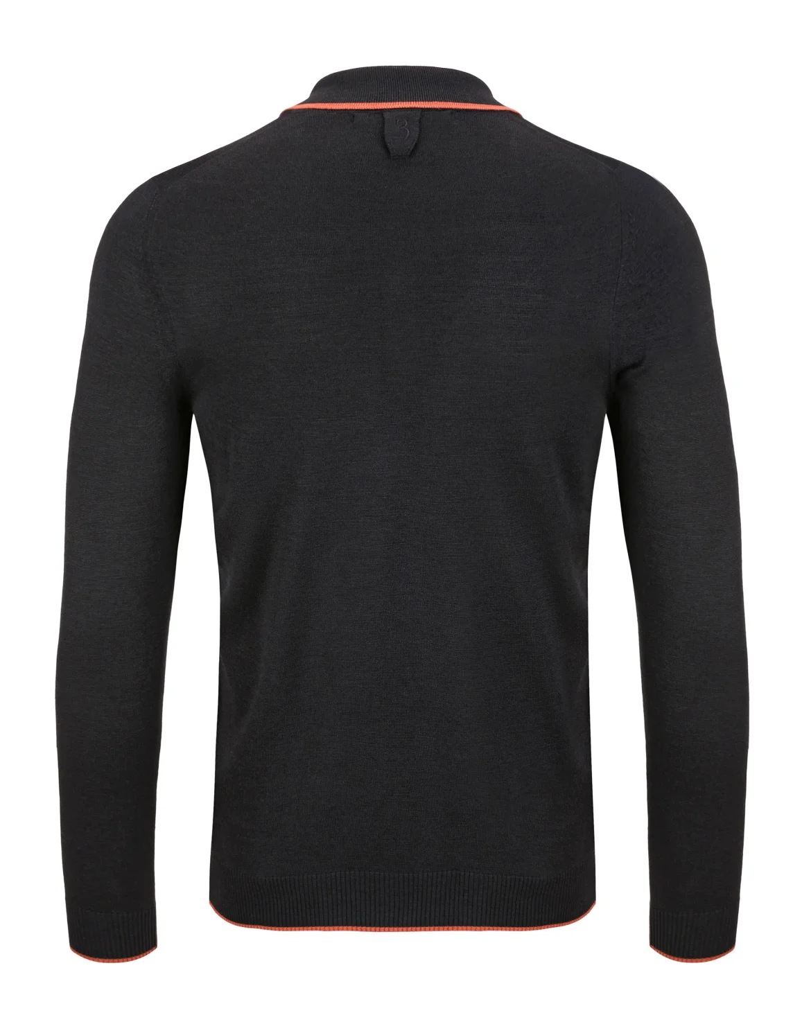 Pullover Polo-Neck LS "Patrick", цвет: Черный