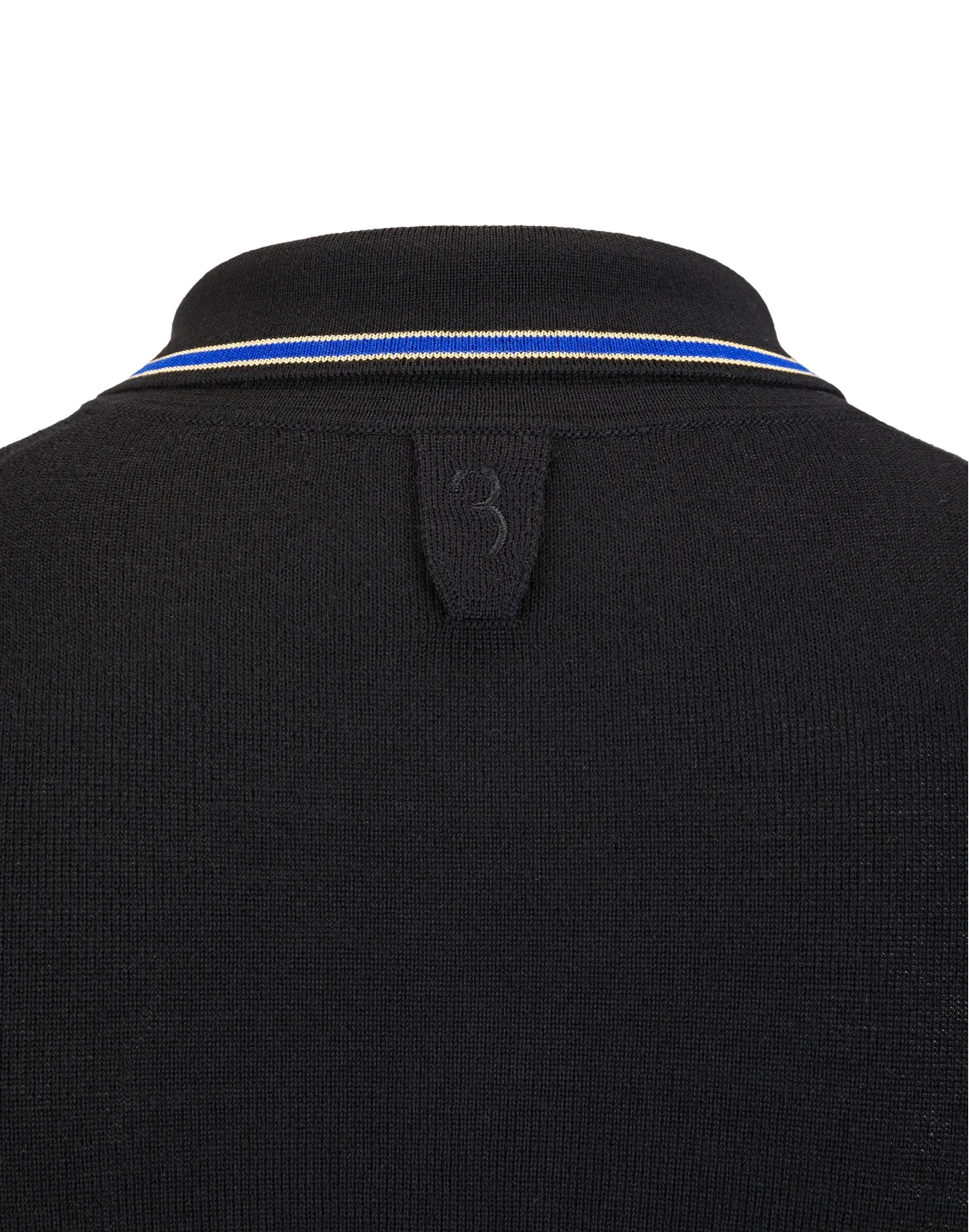 Pullover Polo-Neck LS "Gustav", цвет: Черный