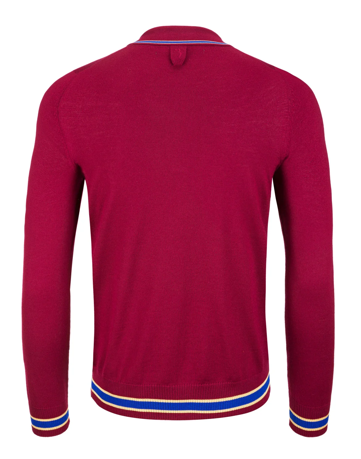 Pullover Polo-Neck LS "Gustav", цвет: Красный