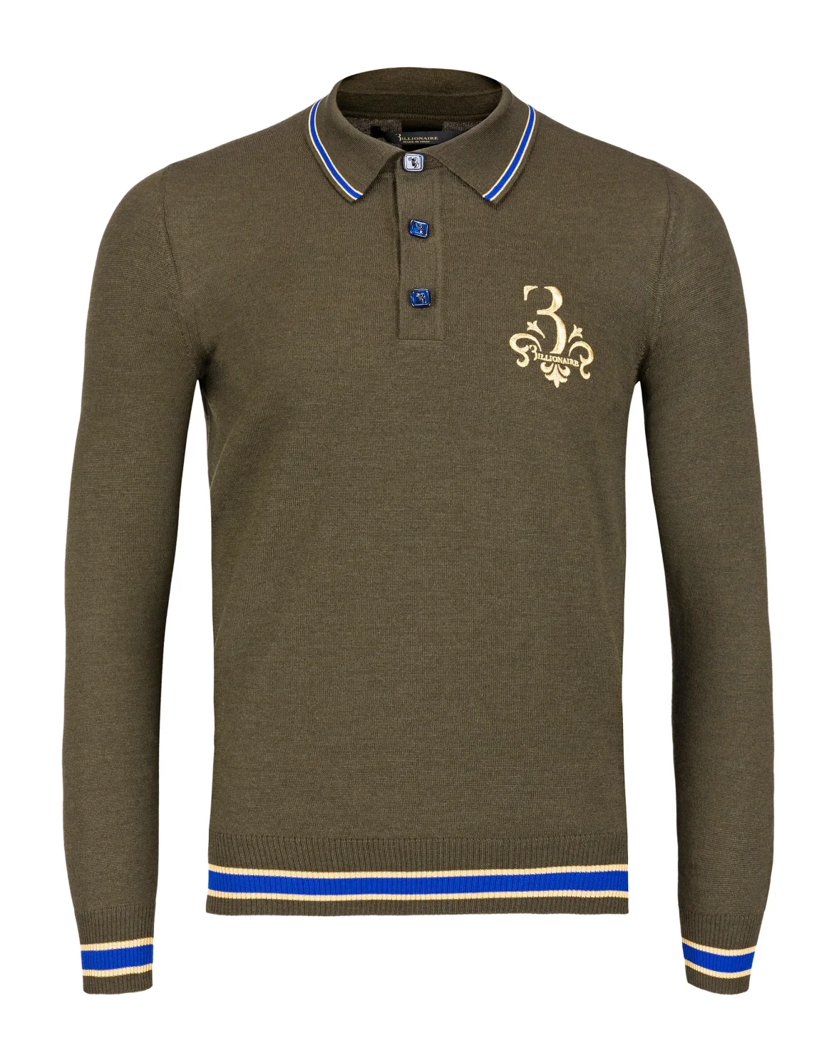 Pullover Polo-Neck LS "Gustav", цвет: Камуфляж