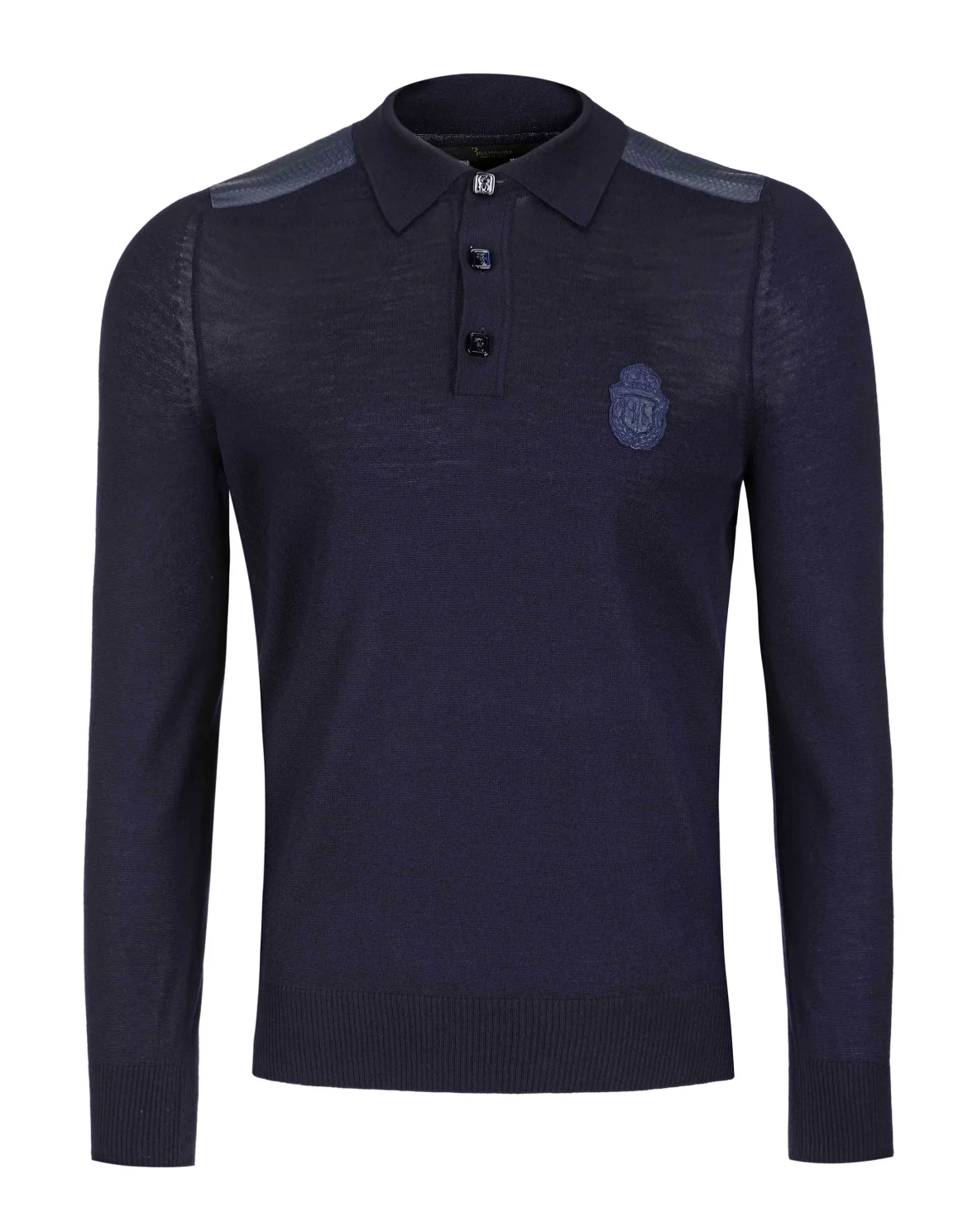 Pullover Polo-Neck LS "Greul", цвет: Синий