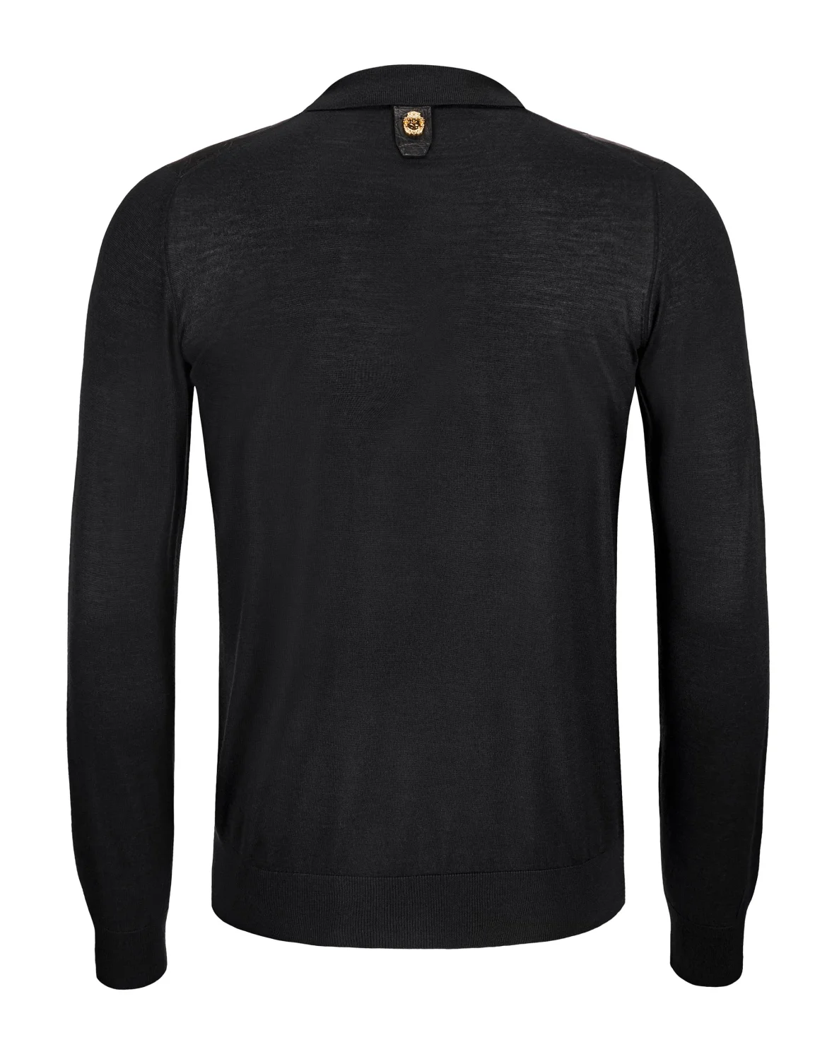 Pullover Polo-Neck LS "Sullivan", цвет: Черный