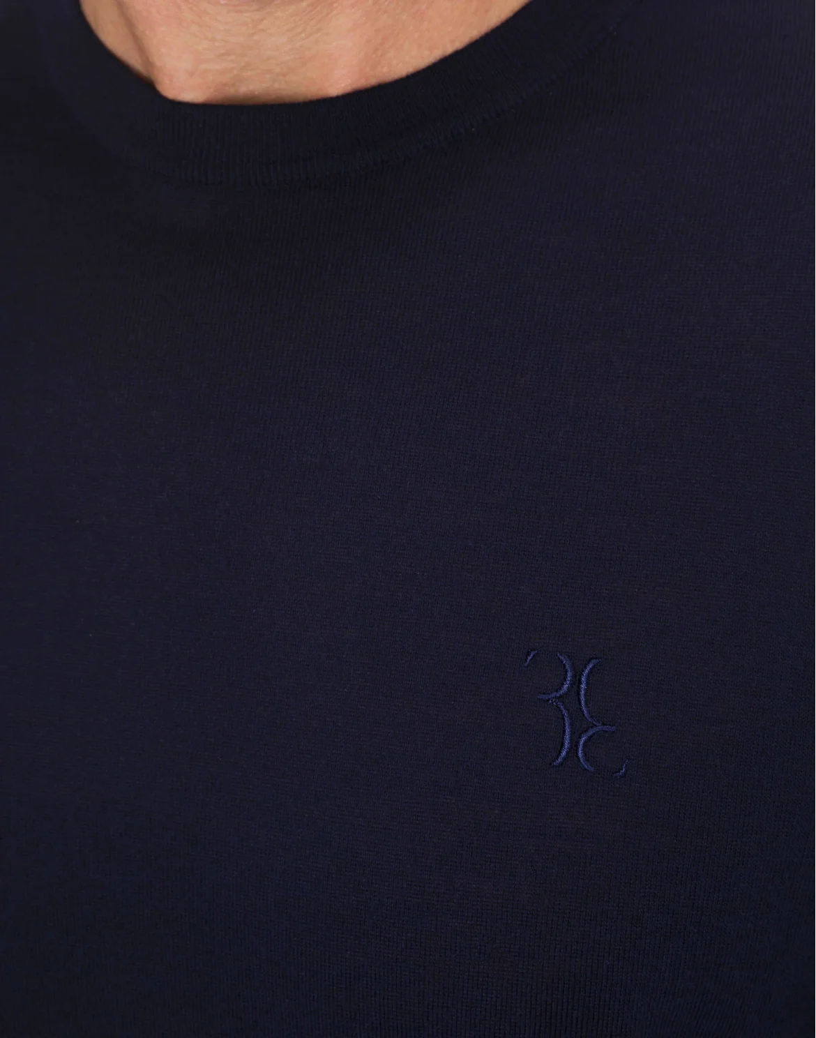 Pullover Round Neck LS "Brixton", цвет: Синий