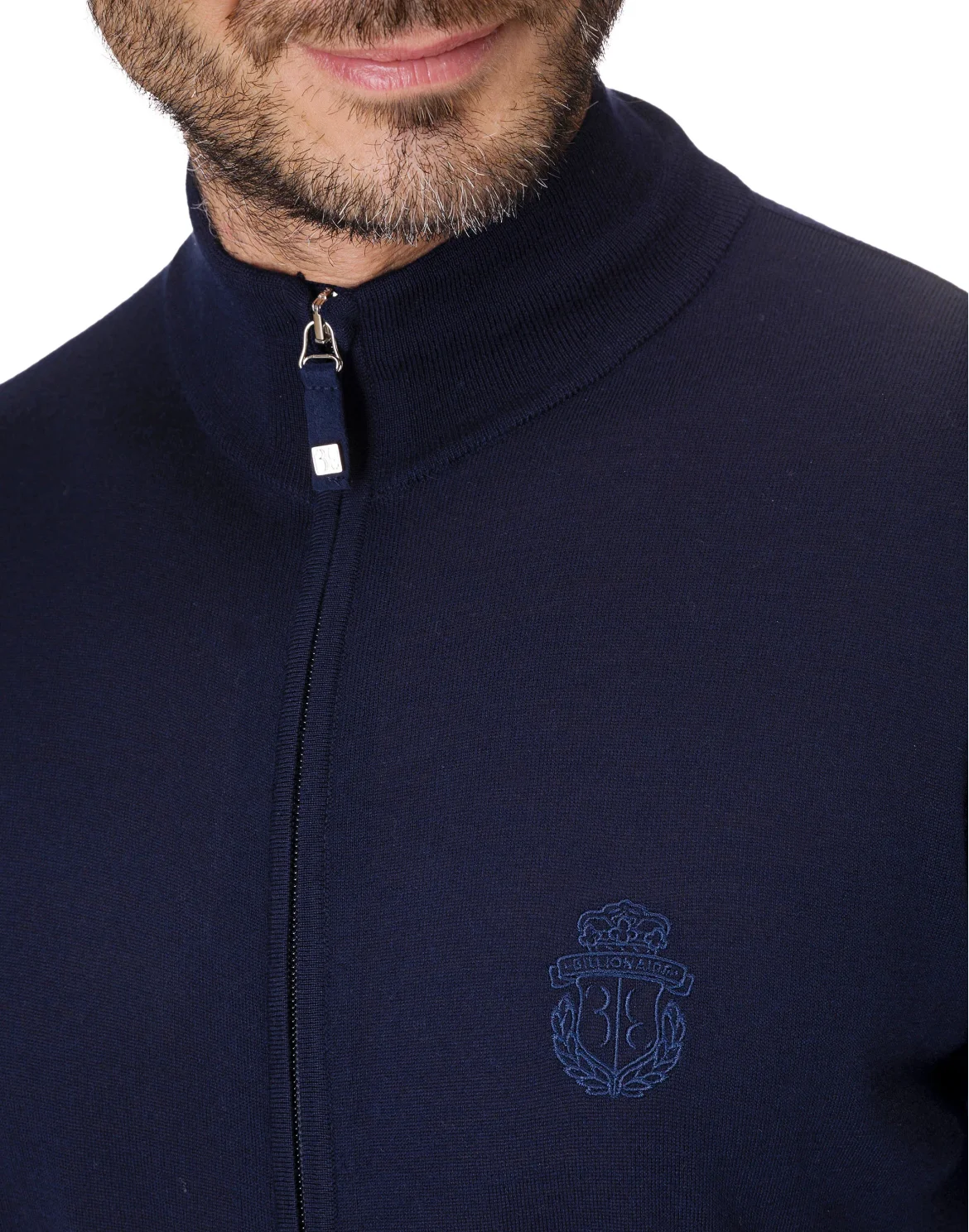 Pullover full zip "Dalston", цвет: Синий