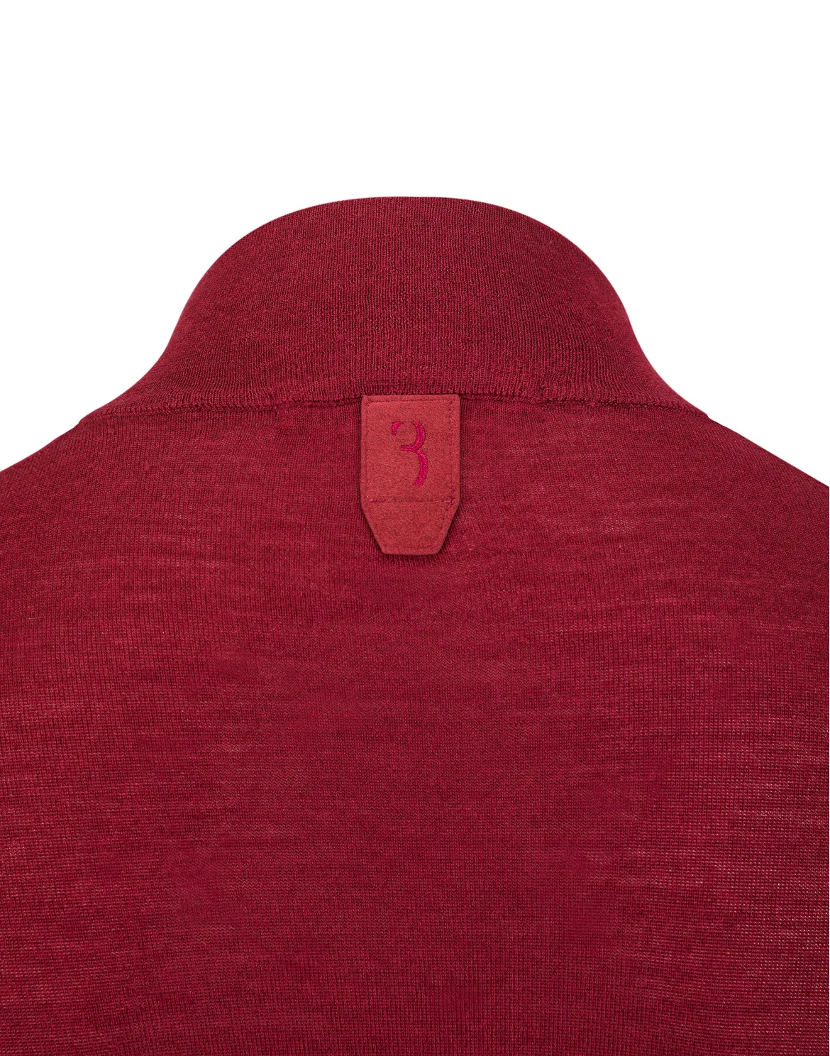 Pullover zip mock "Kensing", цвет: Красный