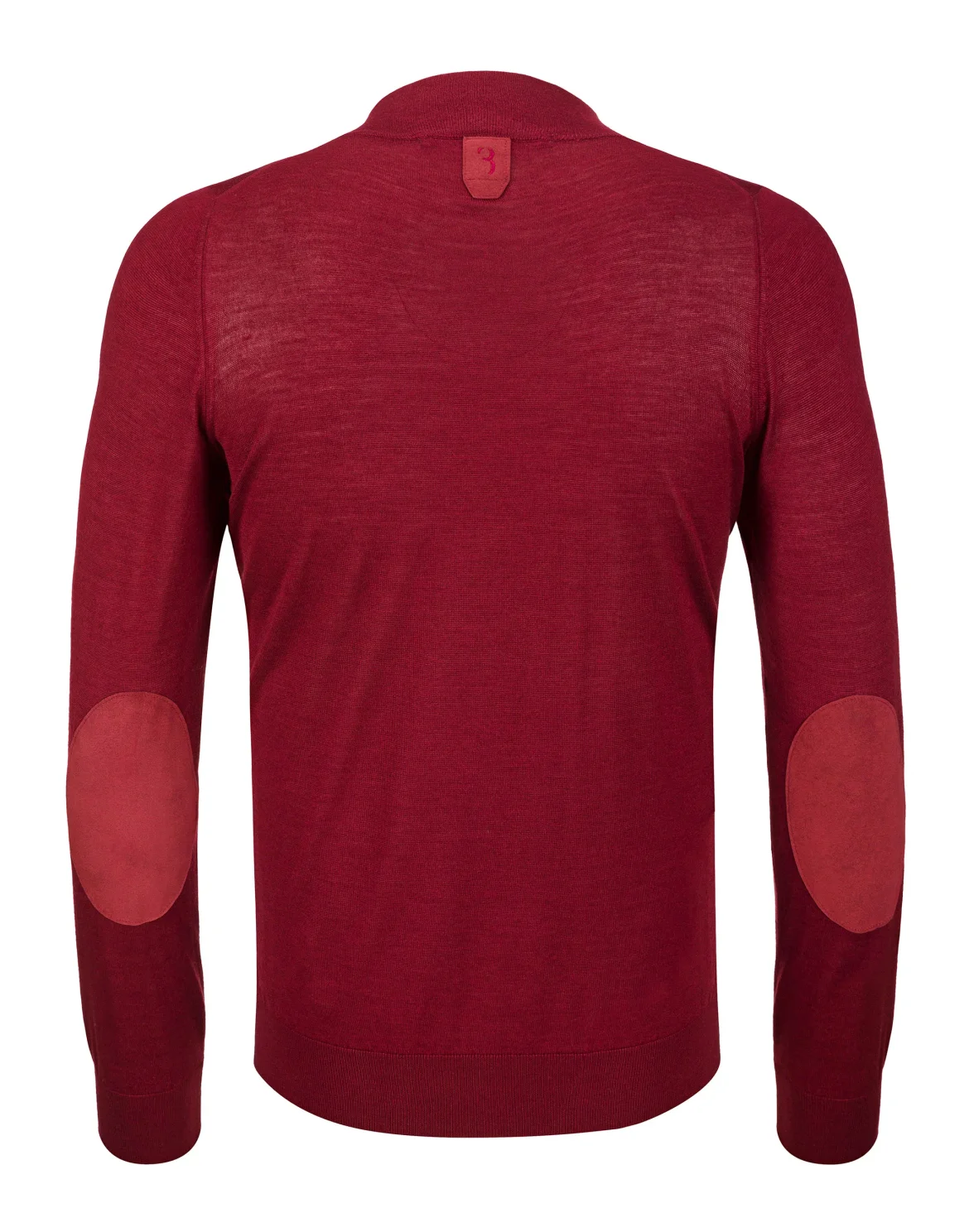 Pullover zip mock "Kensing", цвет: Красный