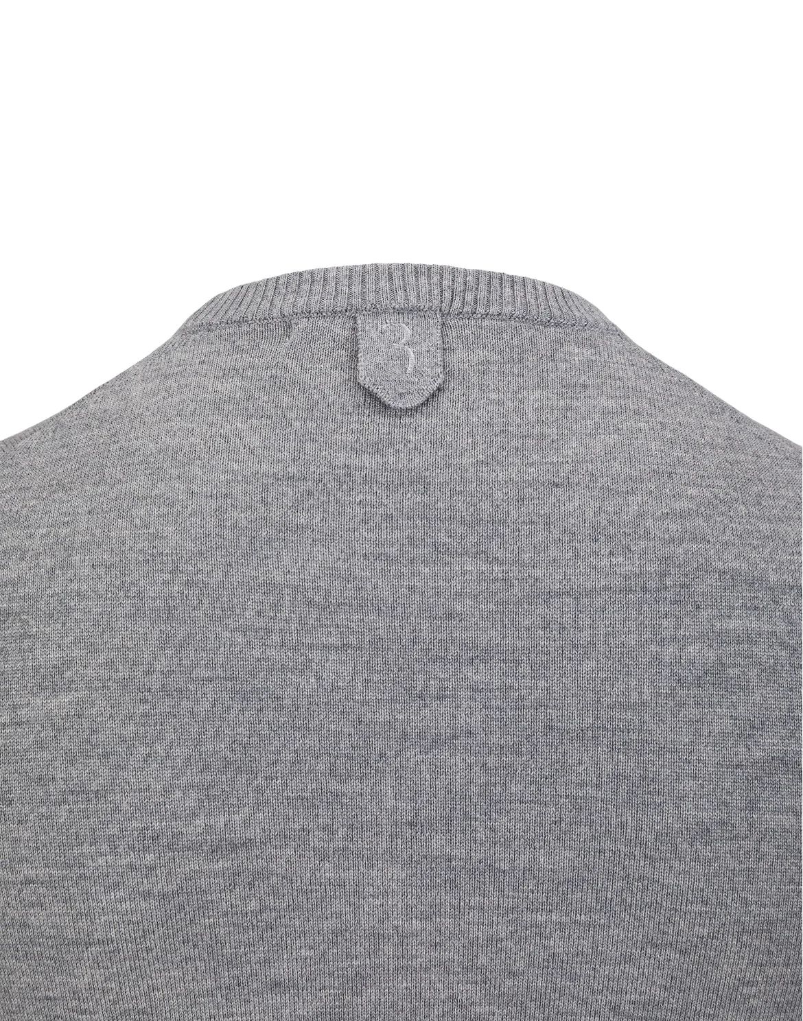 Pullover Round Neck LS "Justin", цвет: Серый