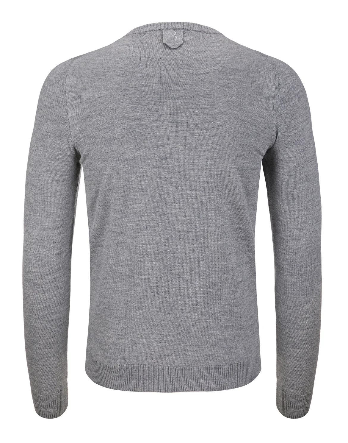 Pullover Round Neck LS "Justin", цвет: Серый