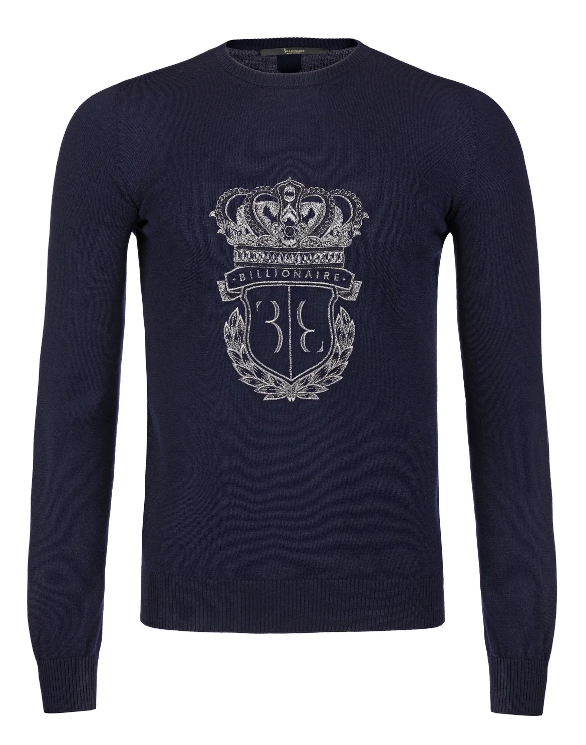 Pullover Round Neck LS "Justin", цвет: Синий