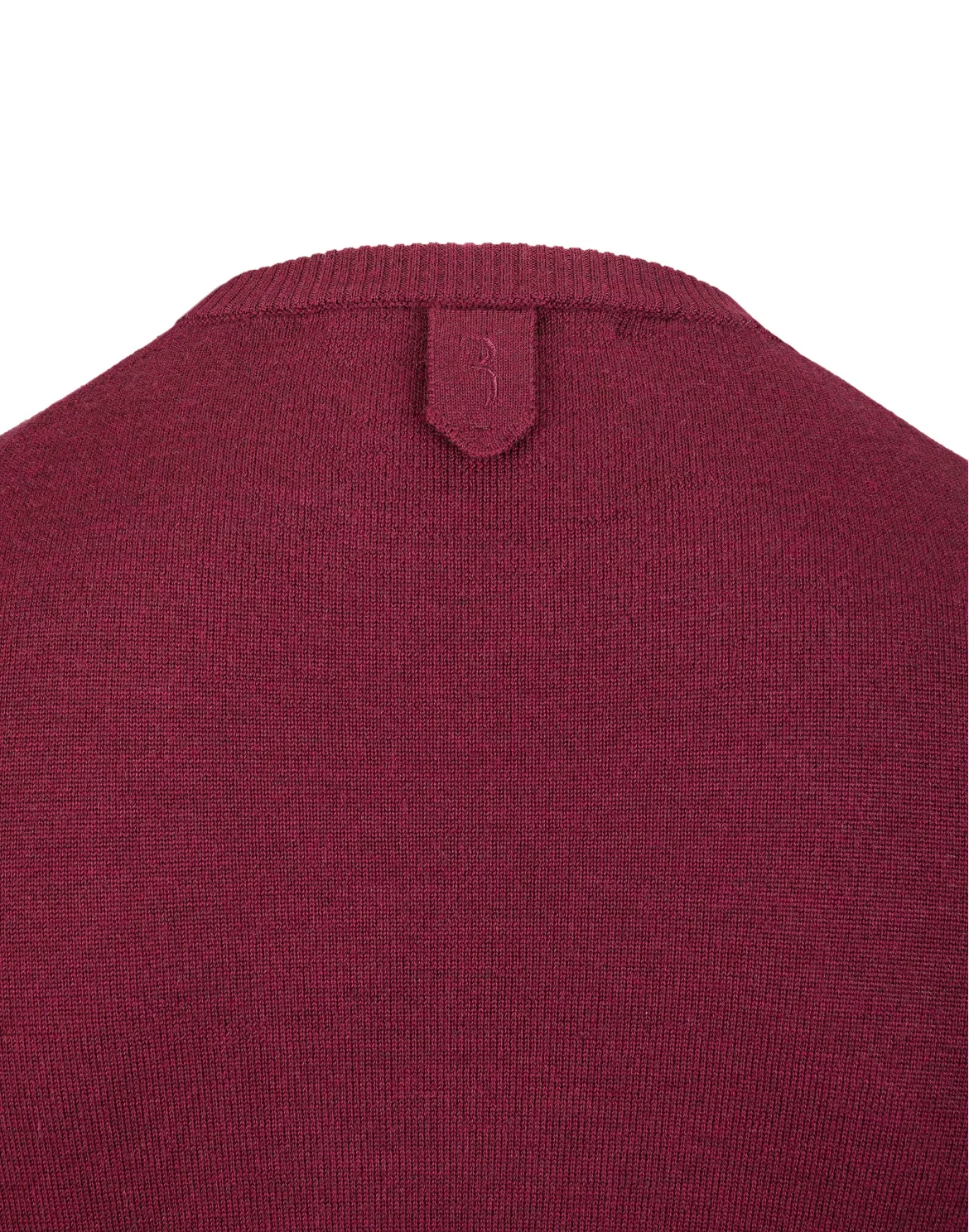Pullover Round Neck LS "Justin", цвет: Красный