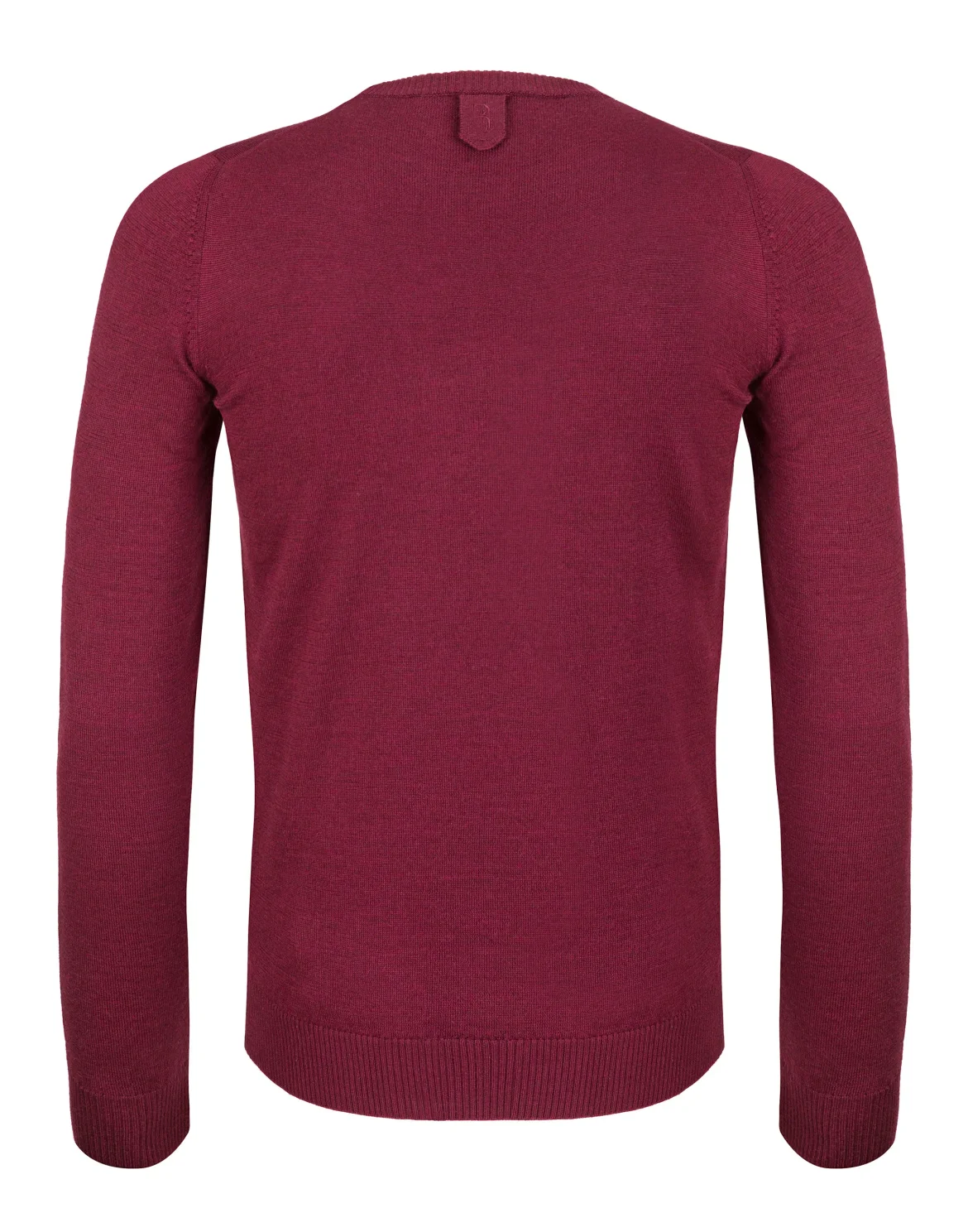 Pullover Round Neck LS "Justin", цвет: Красный