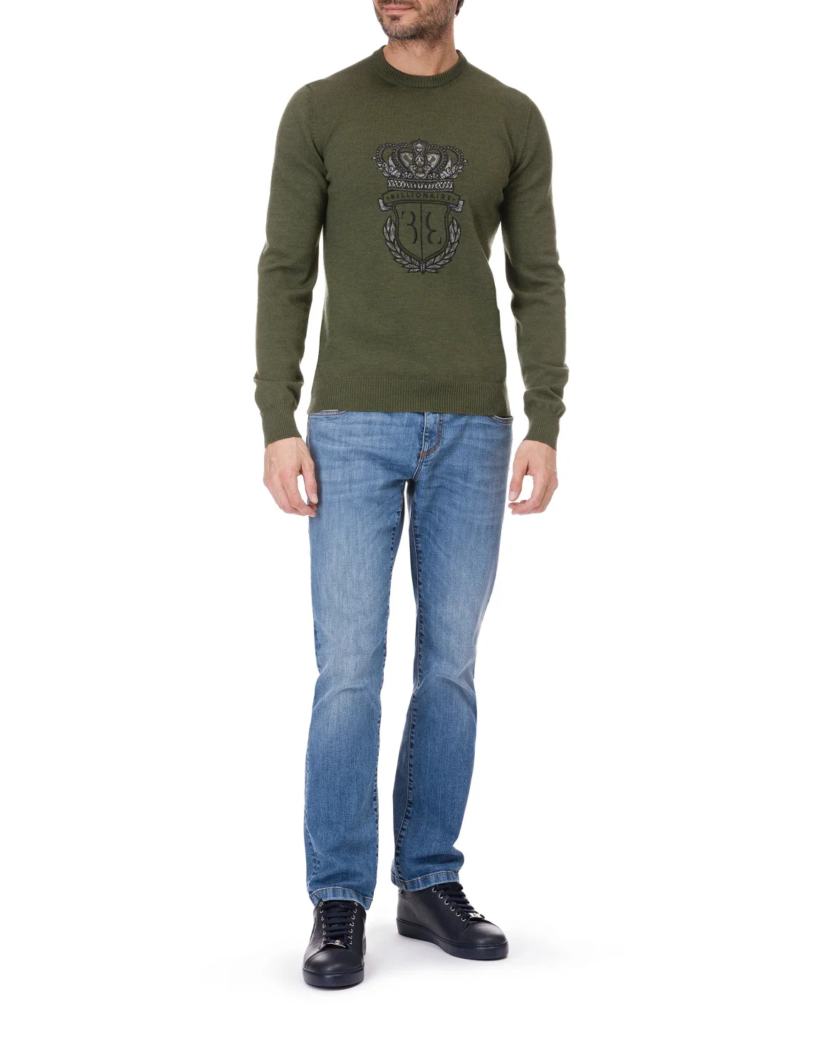 Pullover Round Neck LS "Justin", цвет: Камуфляж