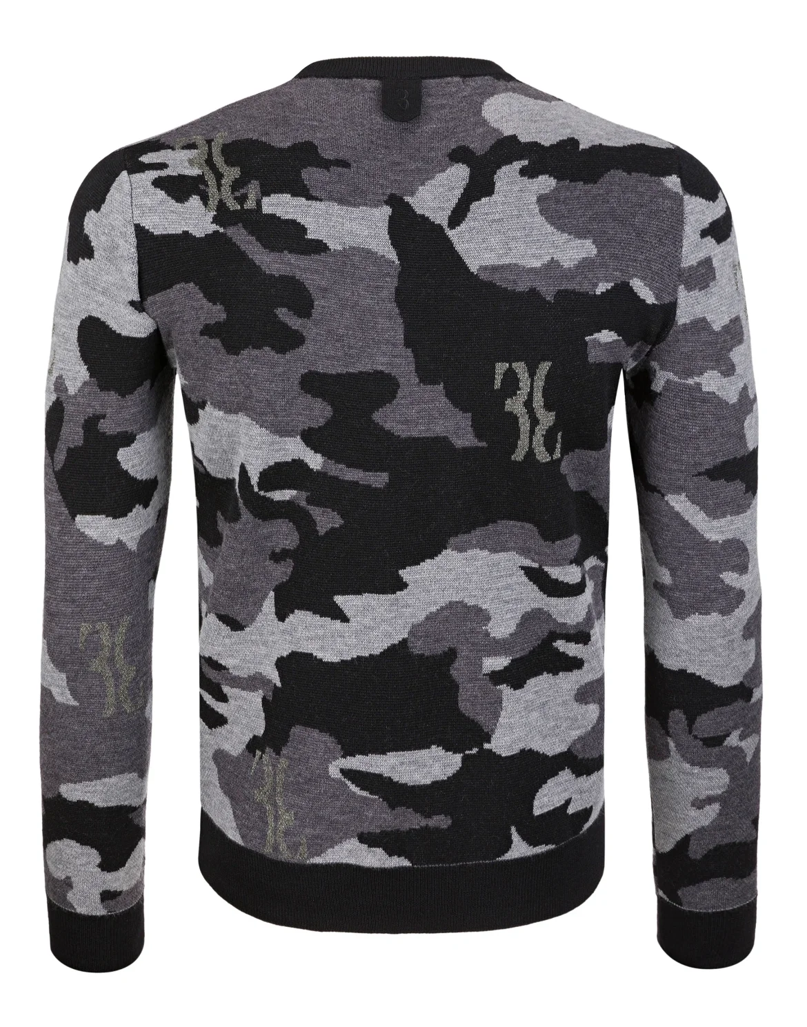 Pullover Round Neck LS "Stephen", цвет: Черный