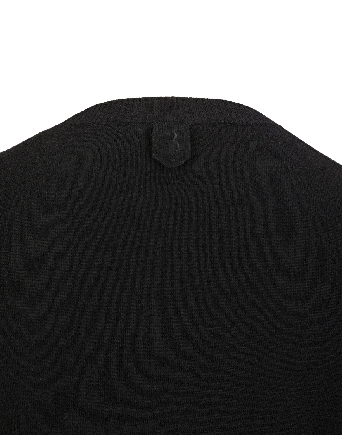 Pullover Round Neck LS "Lion", цвет: Черный