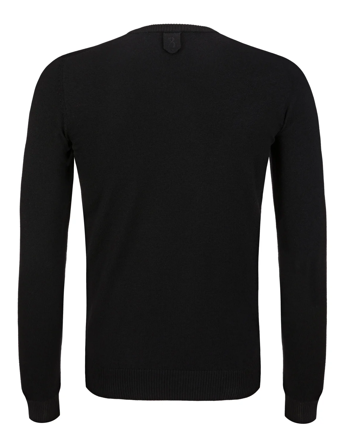 Pullover Round Neck LS "Lion", цвет: Черный