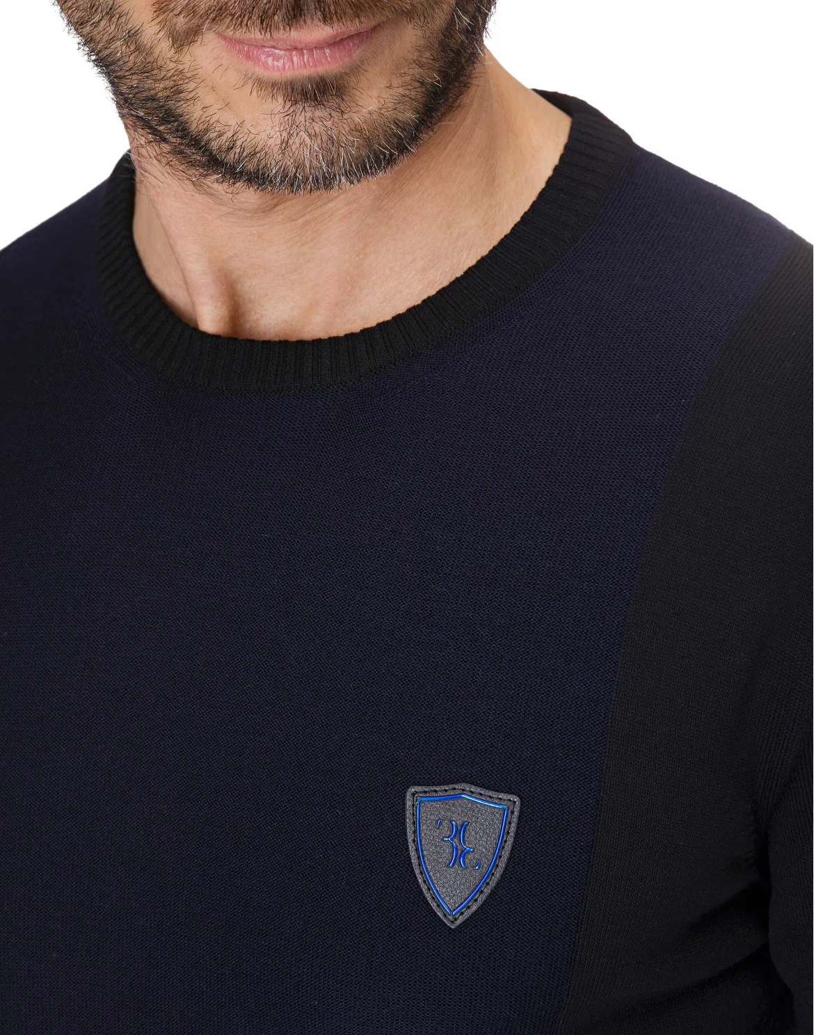 Pullover Round Neck LS "Royal", цвет: Синий