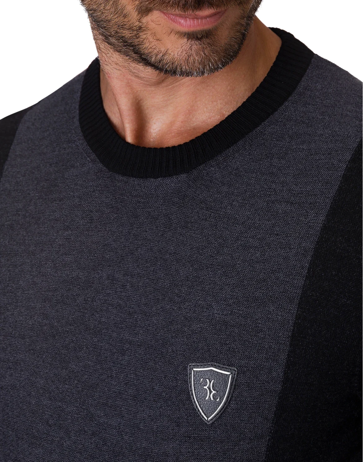 Pullover Round Neck LS "Royal", цвет: Серый
