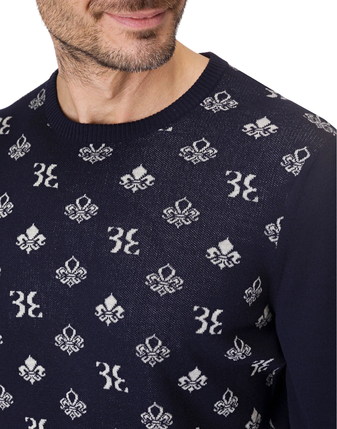 Pullover Round Neck LS "Lars", цвет: Синий