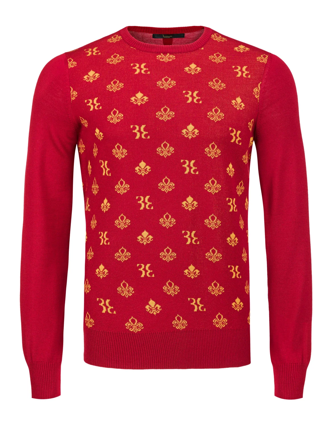 Pullover Round Neck LS "Lars", цвет: Красный