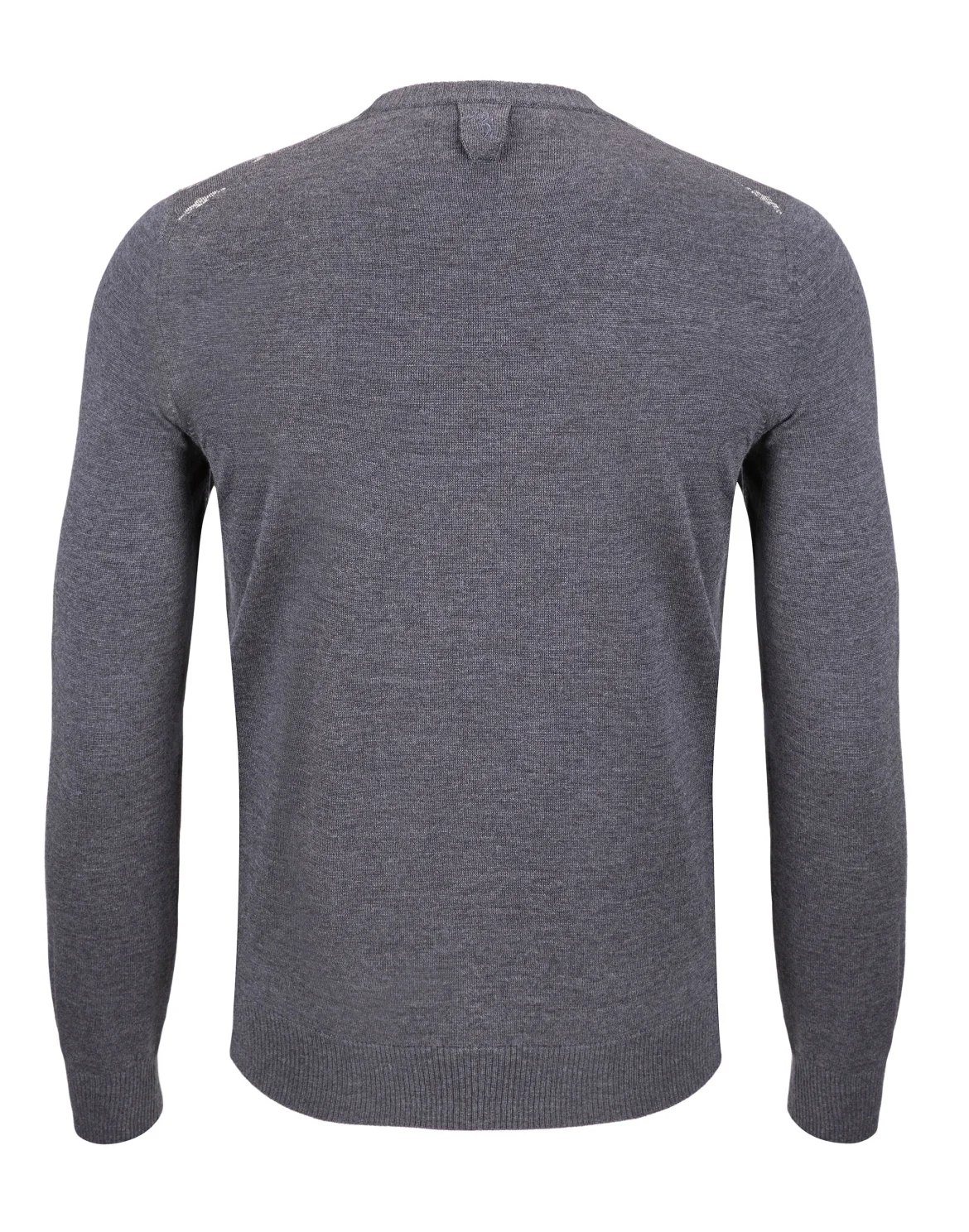 Pullover Round Neck LS "Lars", цвет: Серый