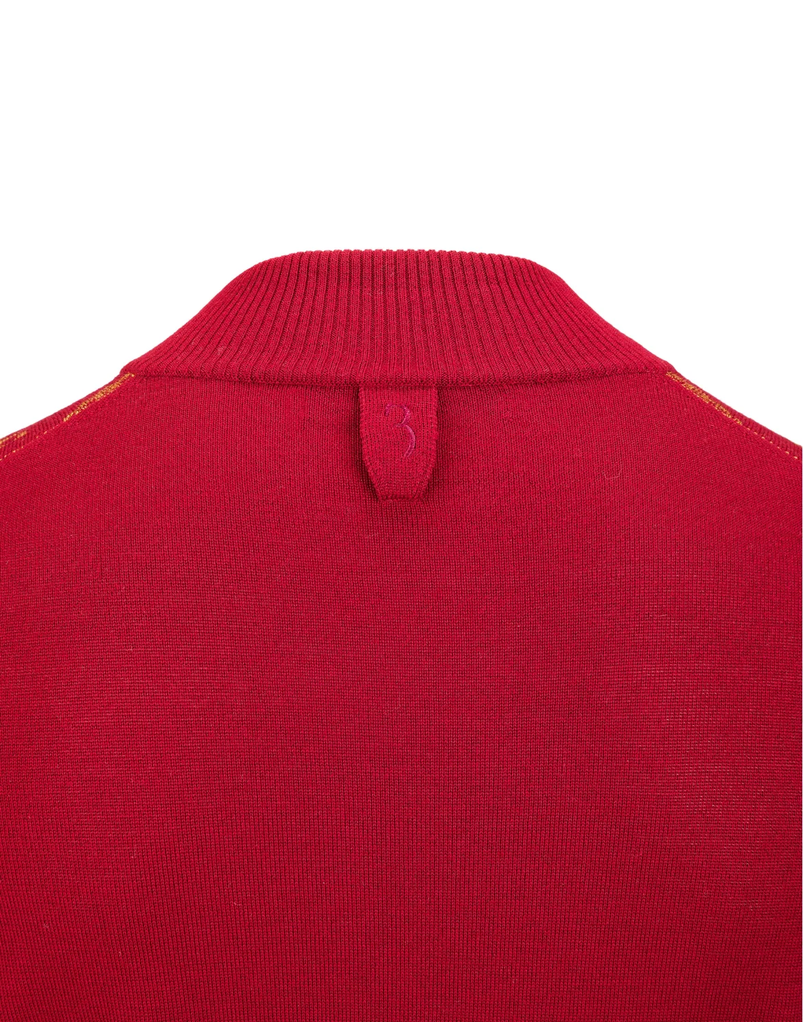 Pullover zip mock "Ricki", цвет: Красный