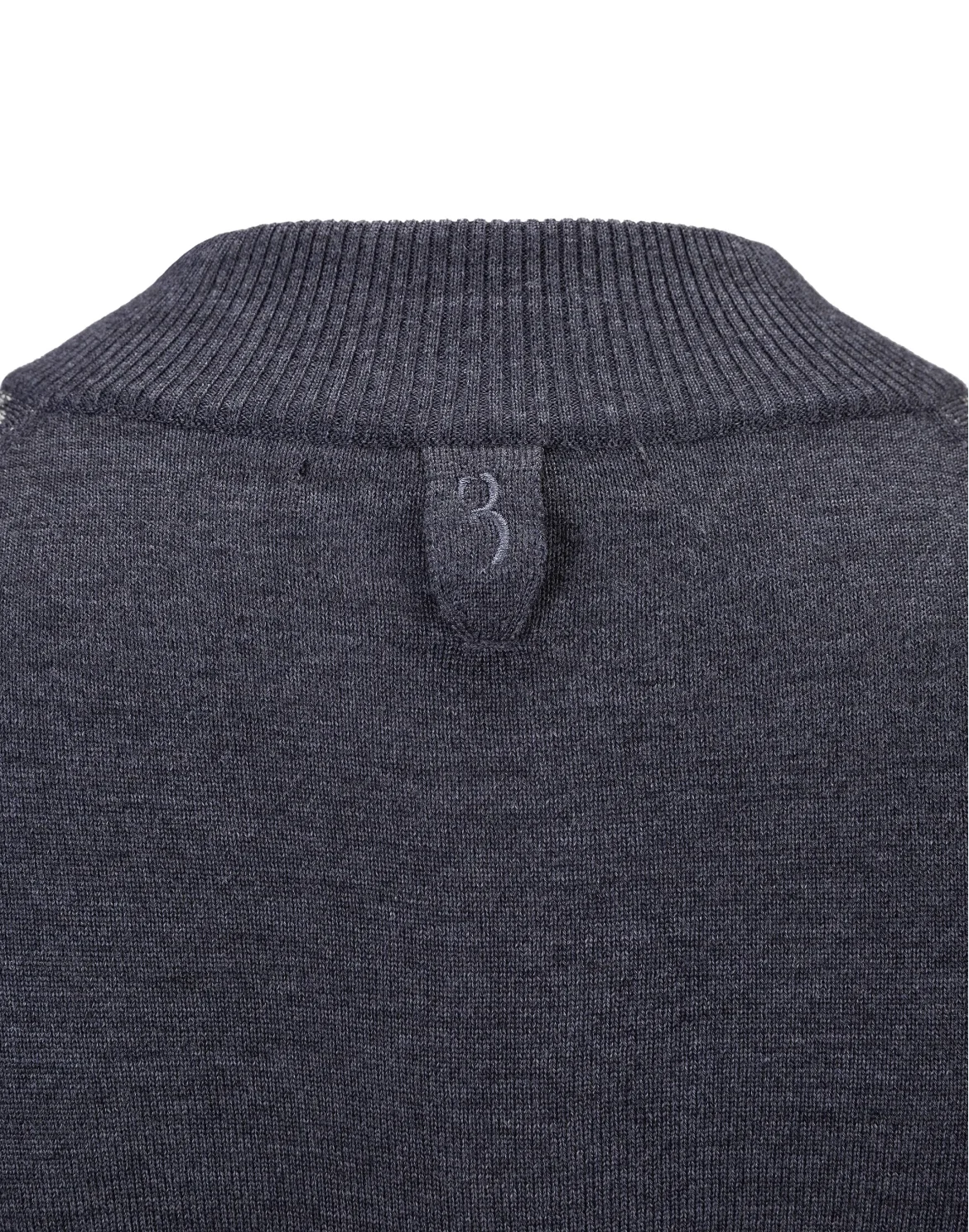 Pullover zip mock "Ricki", цвет: Серый