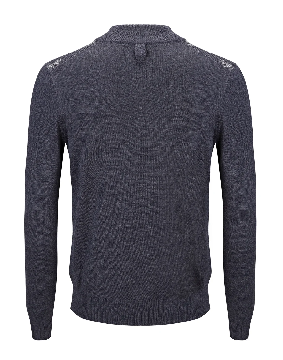 Pullover zip mock "Ricki", цвет: Серый