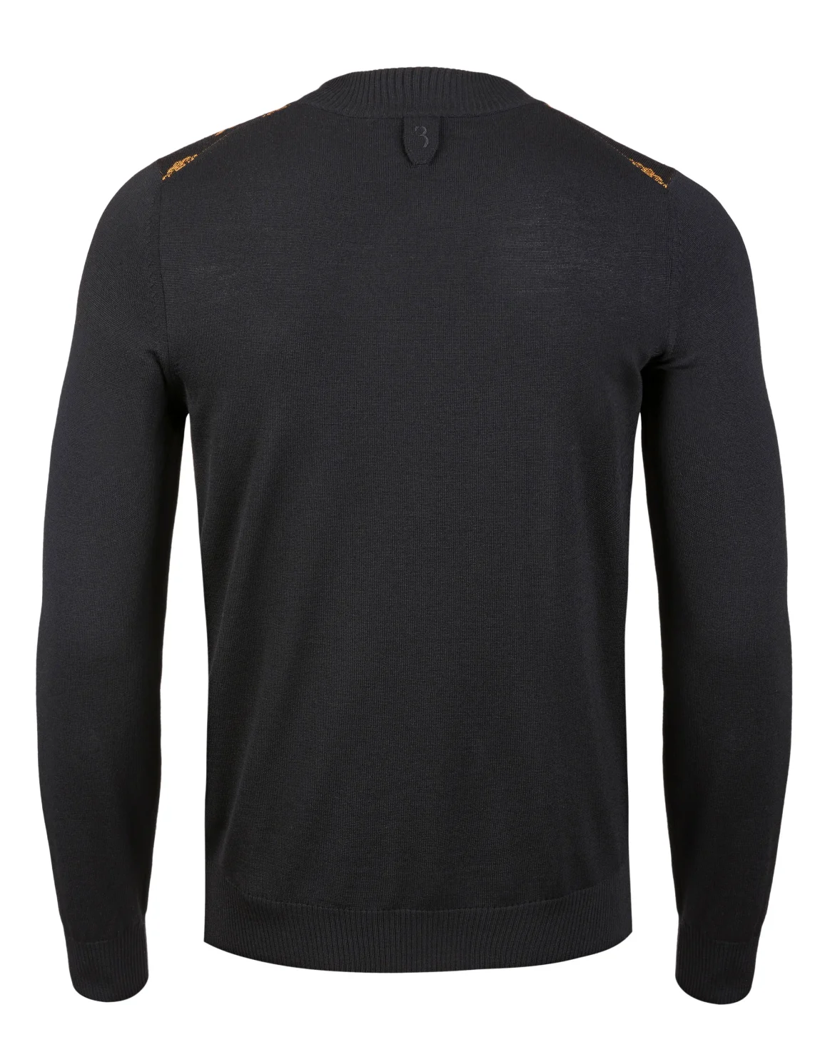 Pullover full zip "Oscar", цвет: Черный