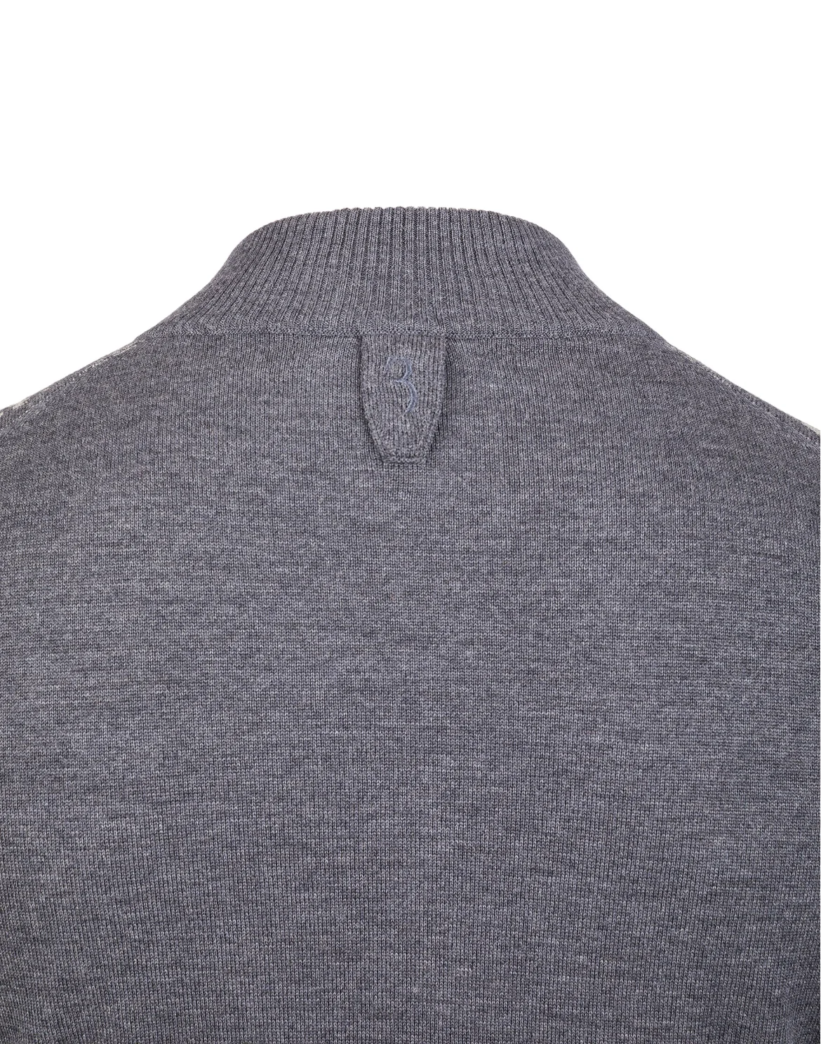 Pullover full zip "Oscar", цвет: Серый