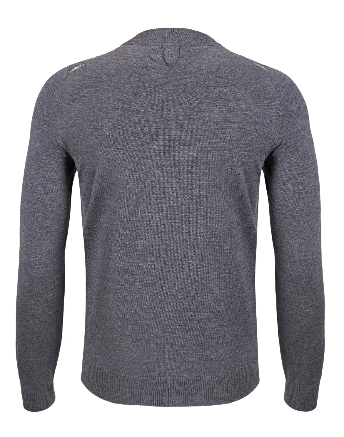 Pullover full zip "Oscar", цвет: Серый
