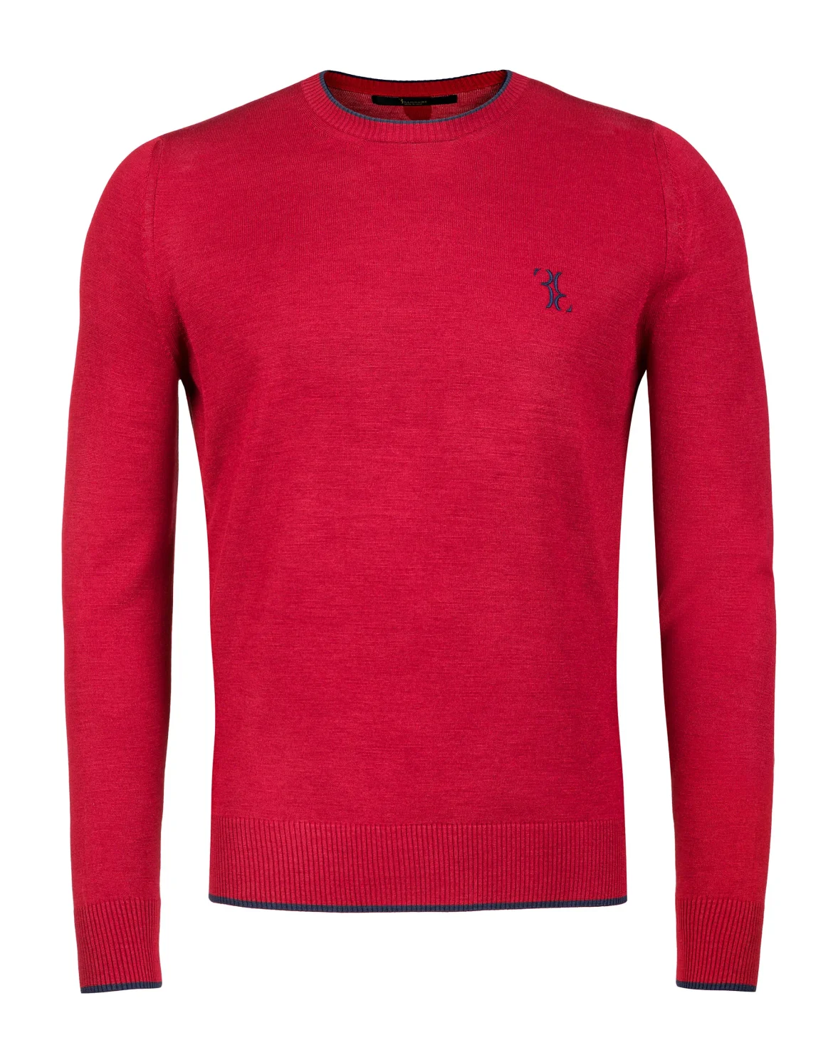 Pullover Round Neck LS "Martin", цвет: Красный