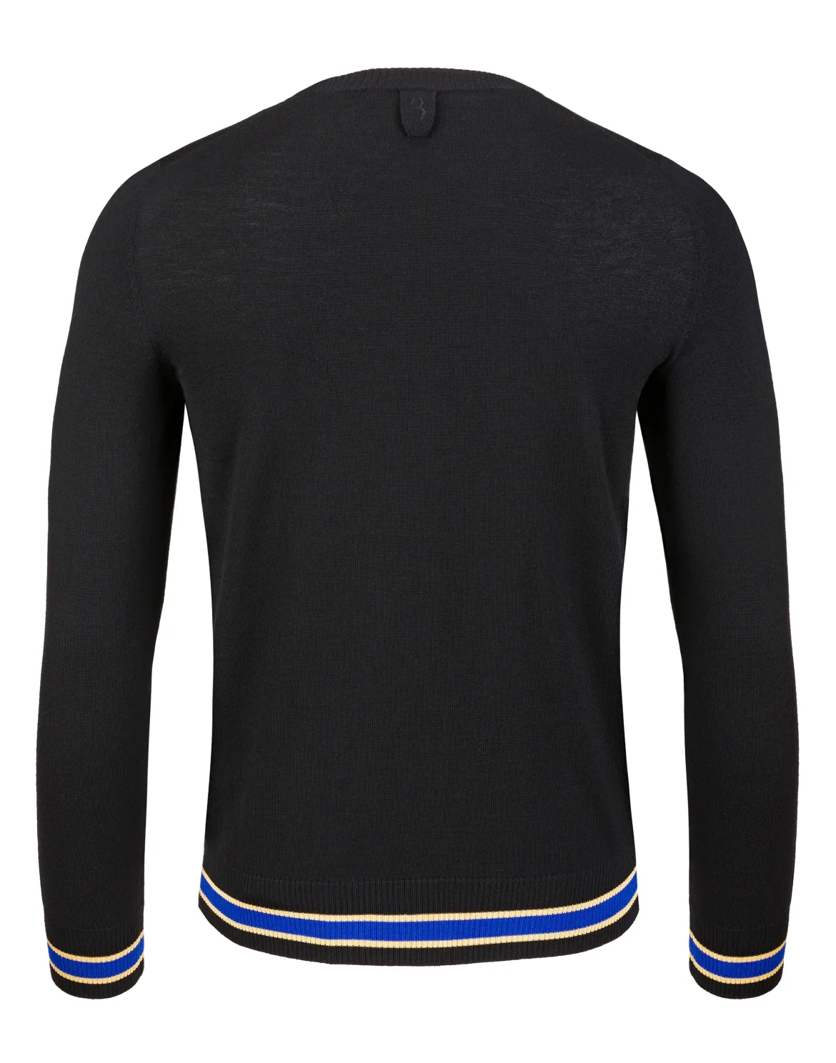 Pullover Round Neck LS "Werner", цвет: Черный