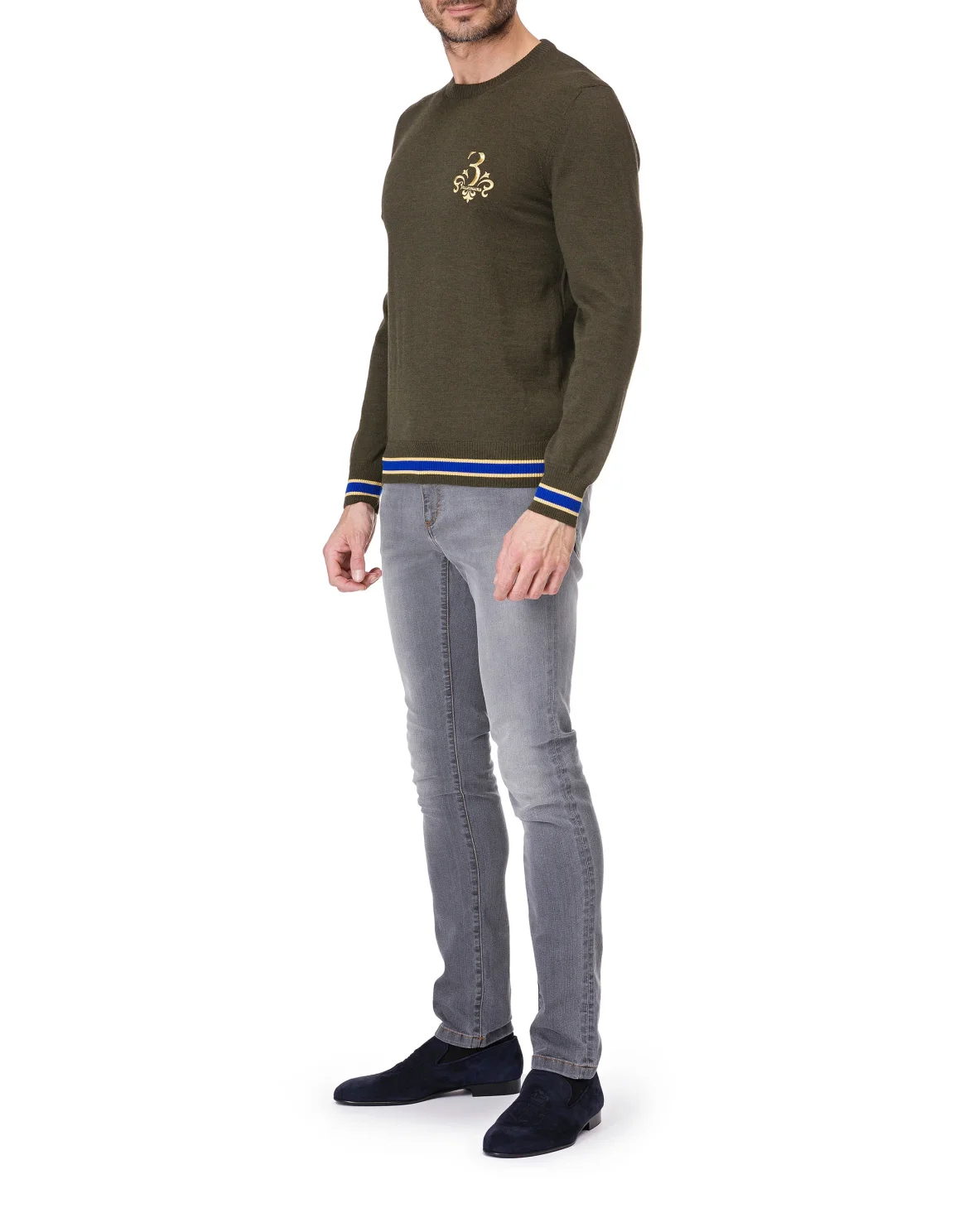 Pullover Round Neck LS "Werner", цвет: Камуфляж