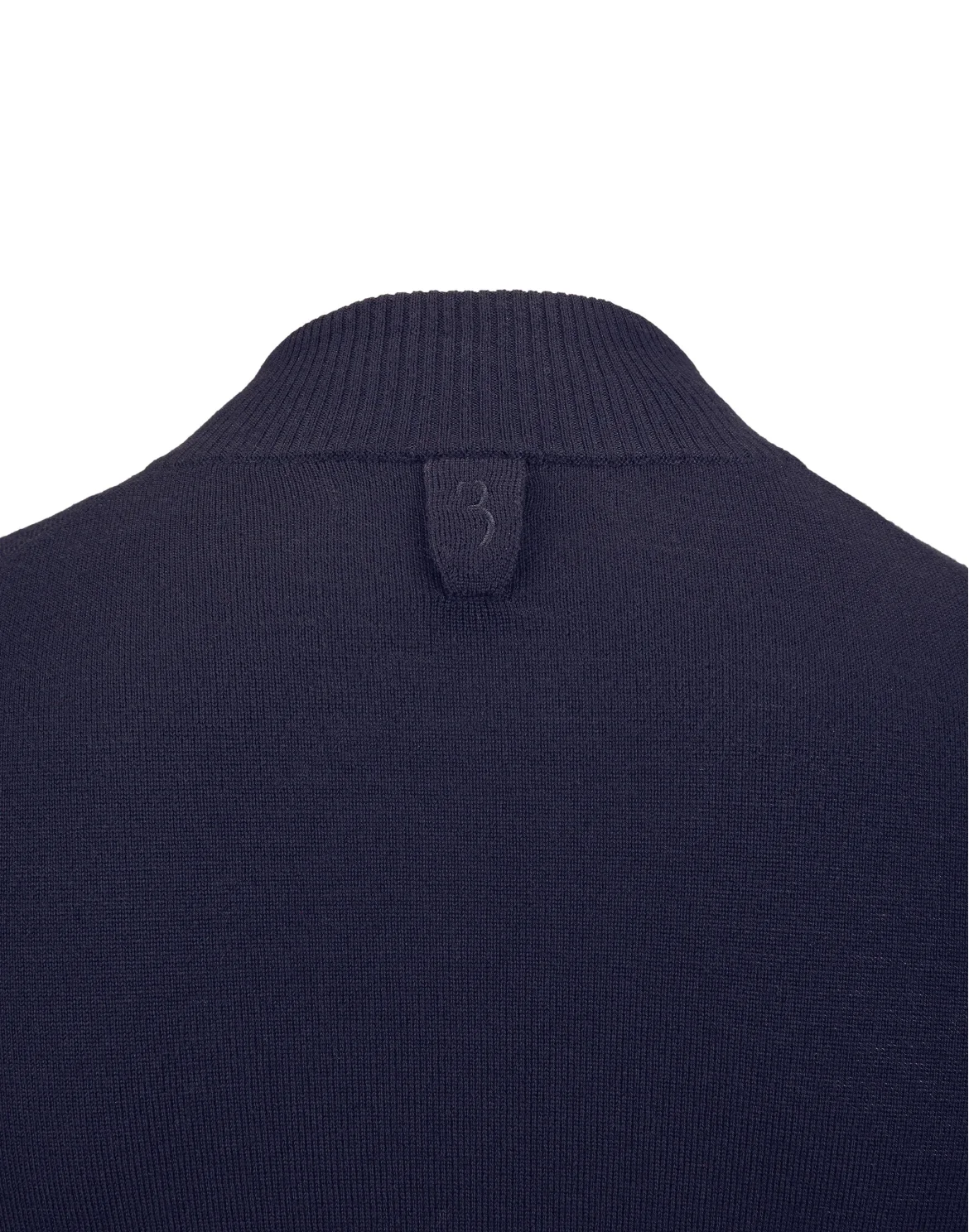 Pullover zip mock "Rolf", цвет: Синий
