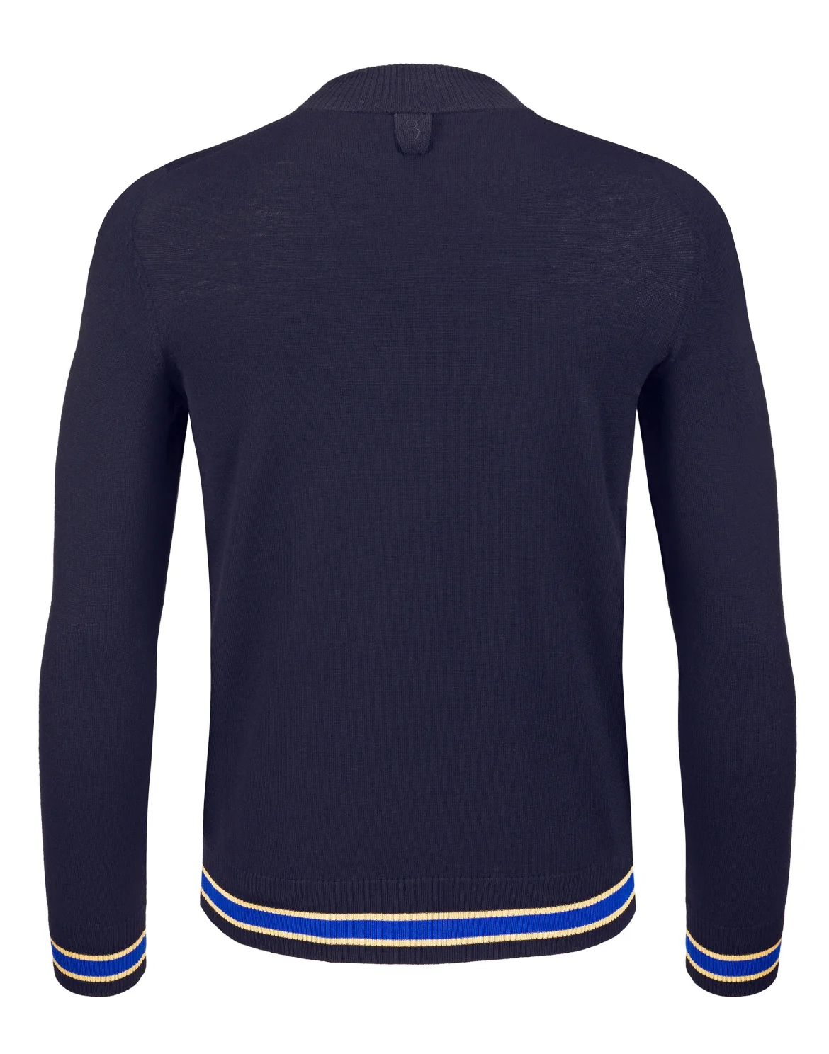 Pullover zip mock "Rolf", цвет: Синий
