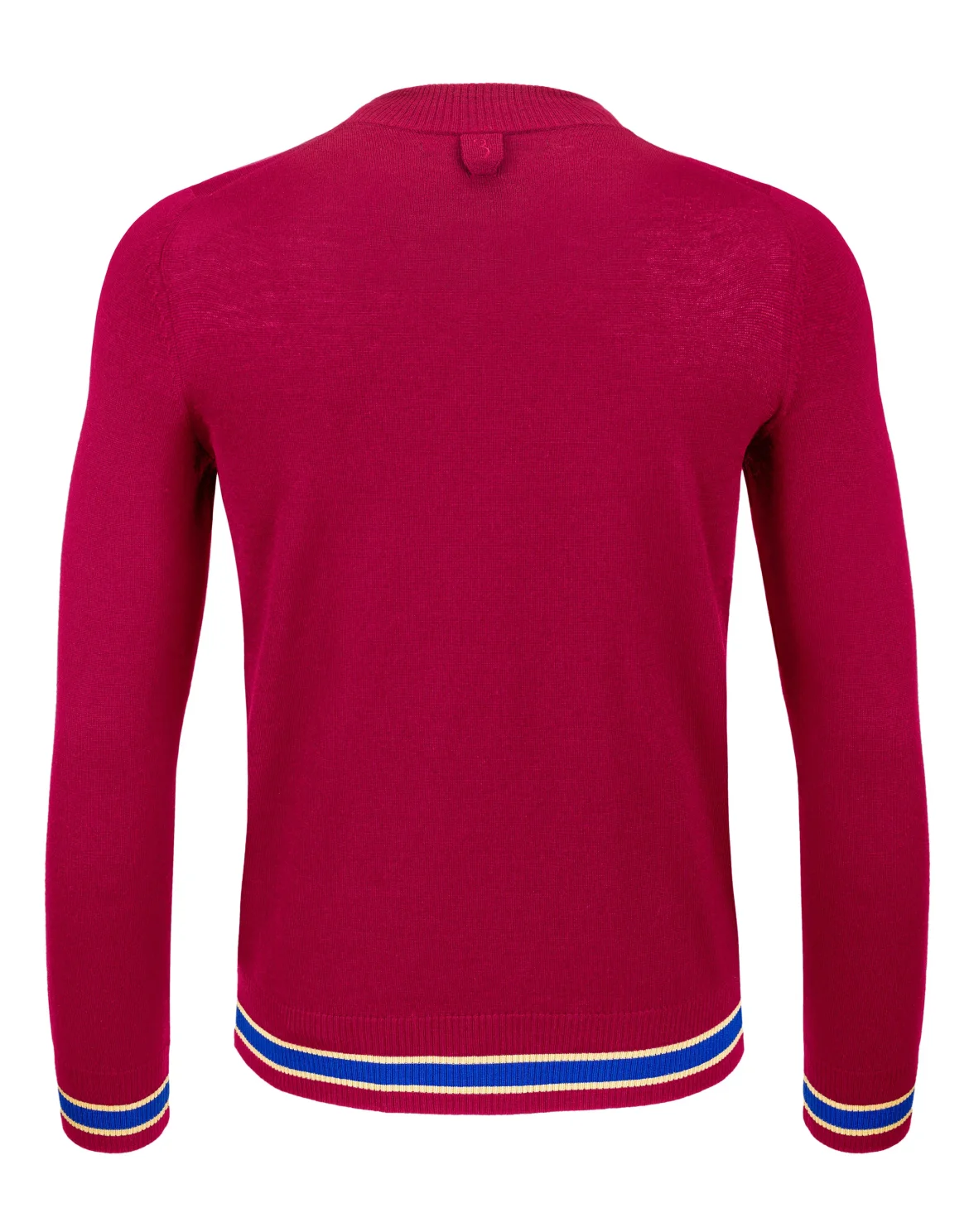 Pullover zip mock "Rolf", цвет: Красный