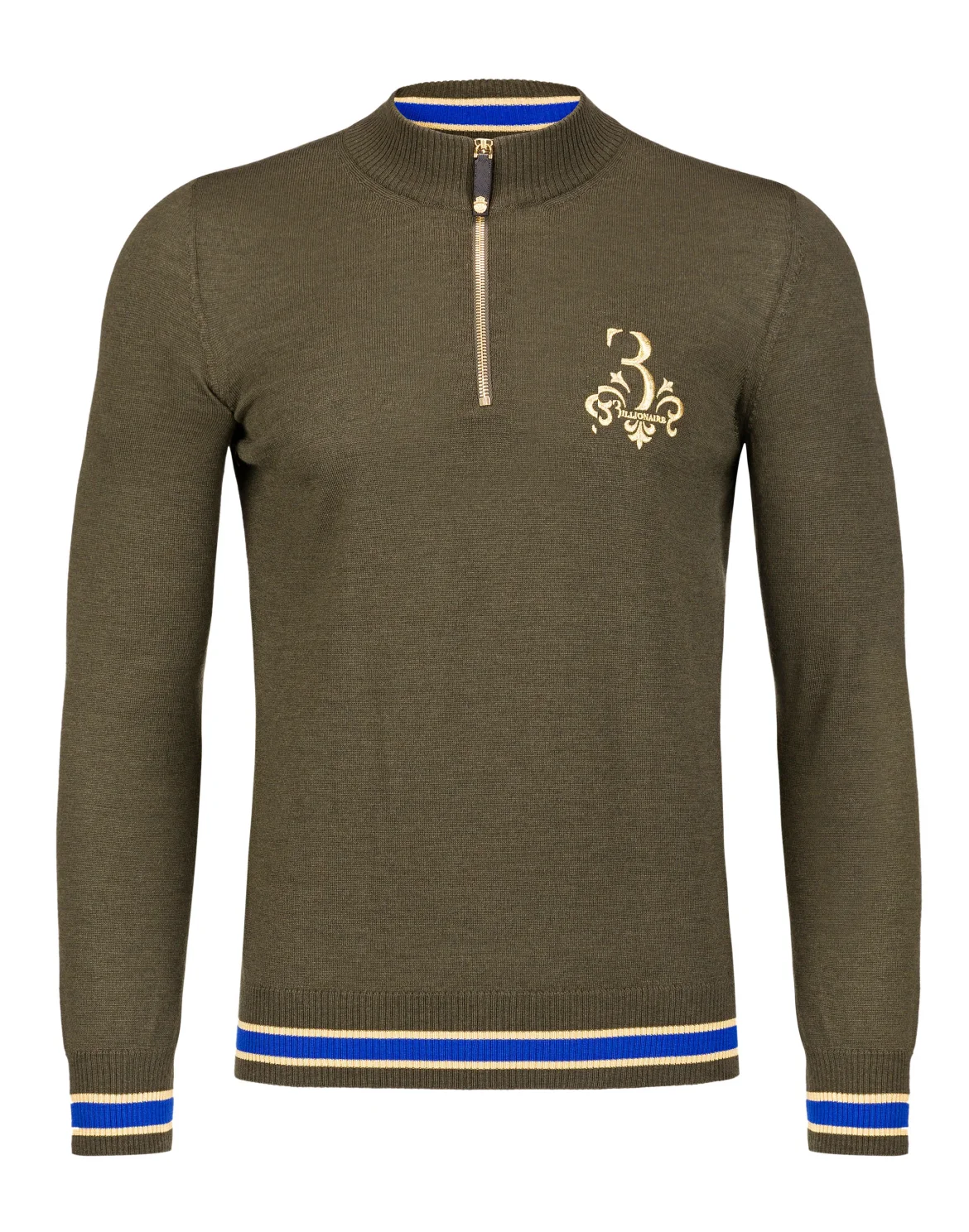 Pullover zip mock "Rolf", цвет: Камуфляж