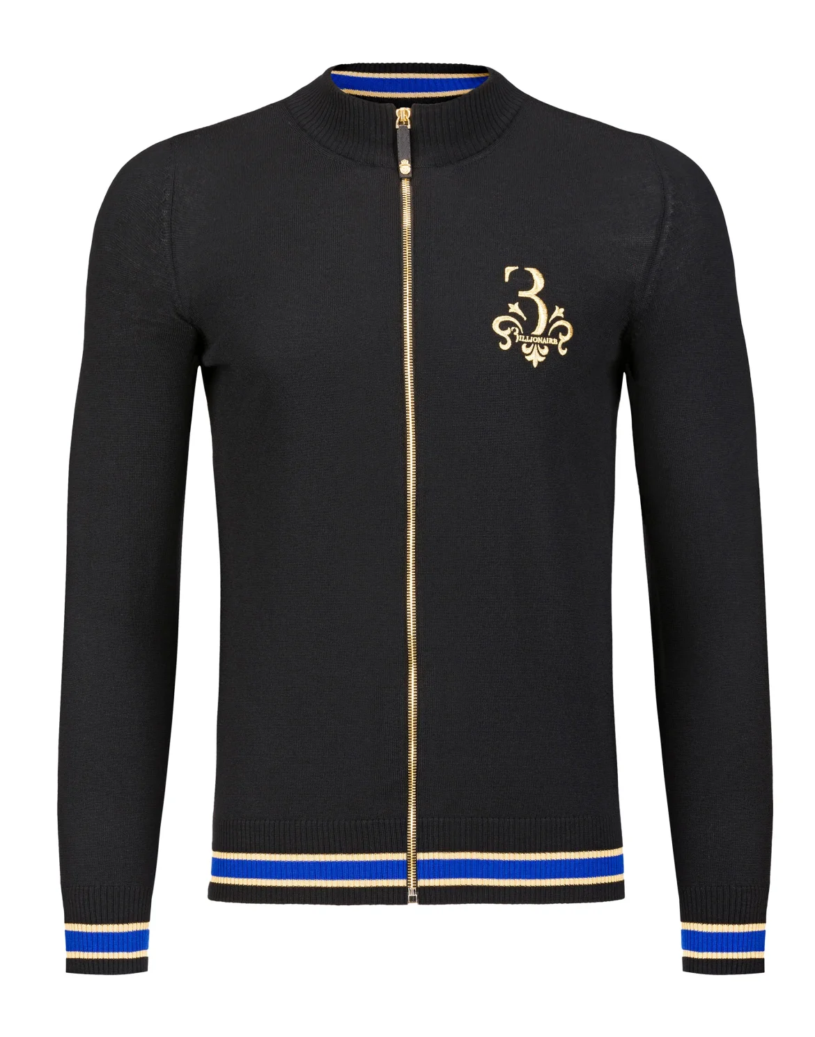 Pullover full zip "Jens", цвет: Черный