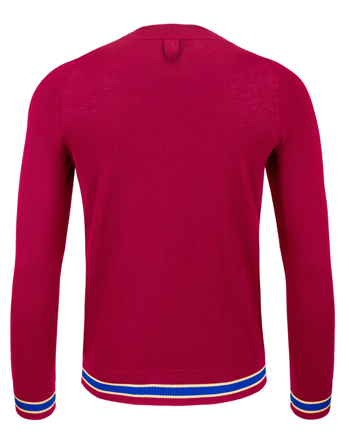 Pullover full zip "Jens", цвет: Красный